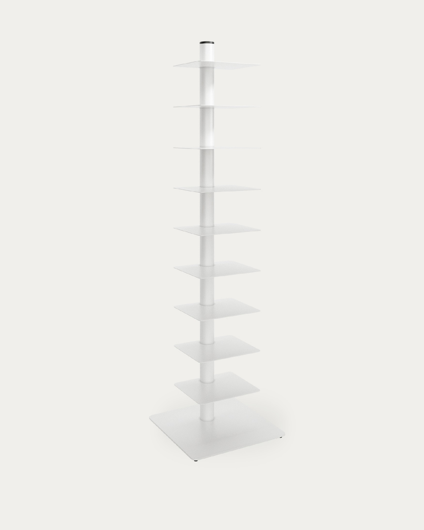 Étagère verticale Air blanche, ajustable