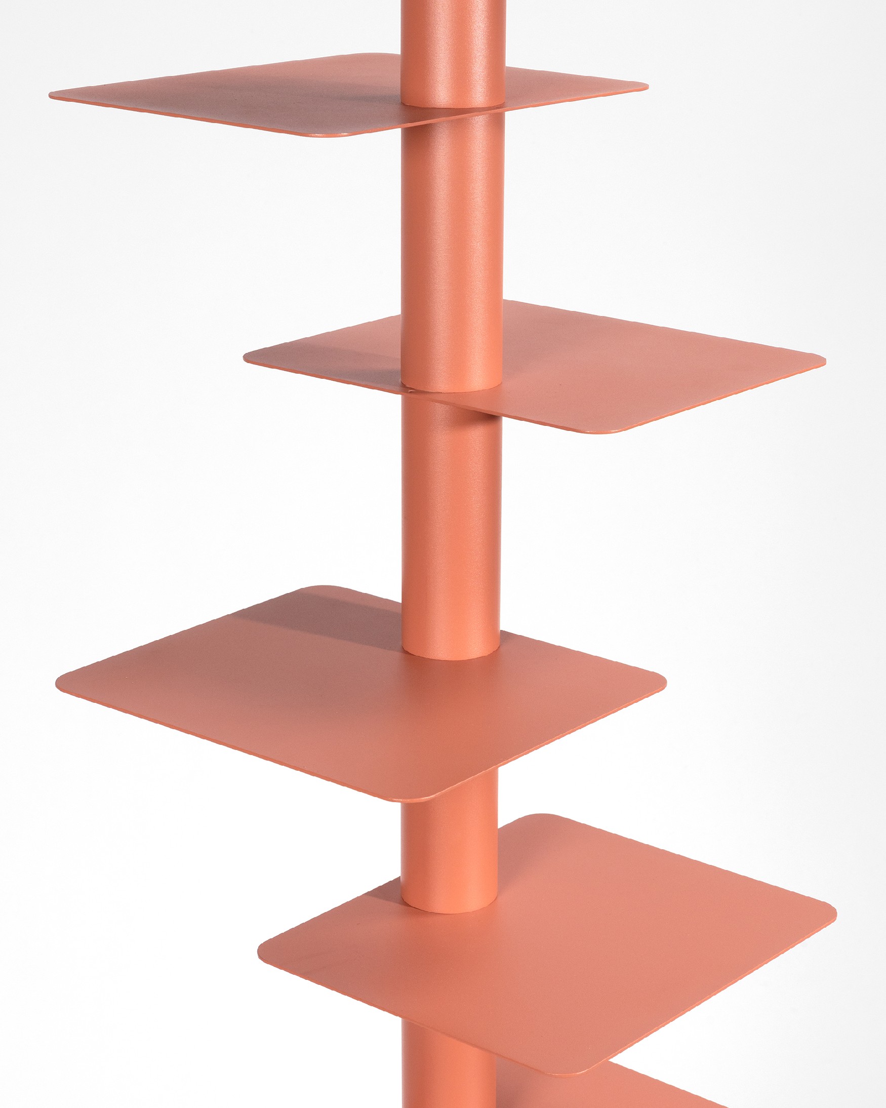 Étagère verticale Air terracotta, ajustable