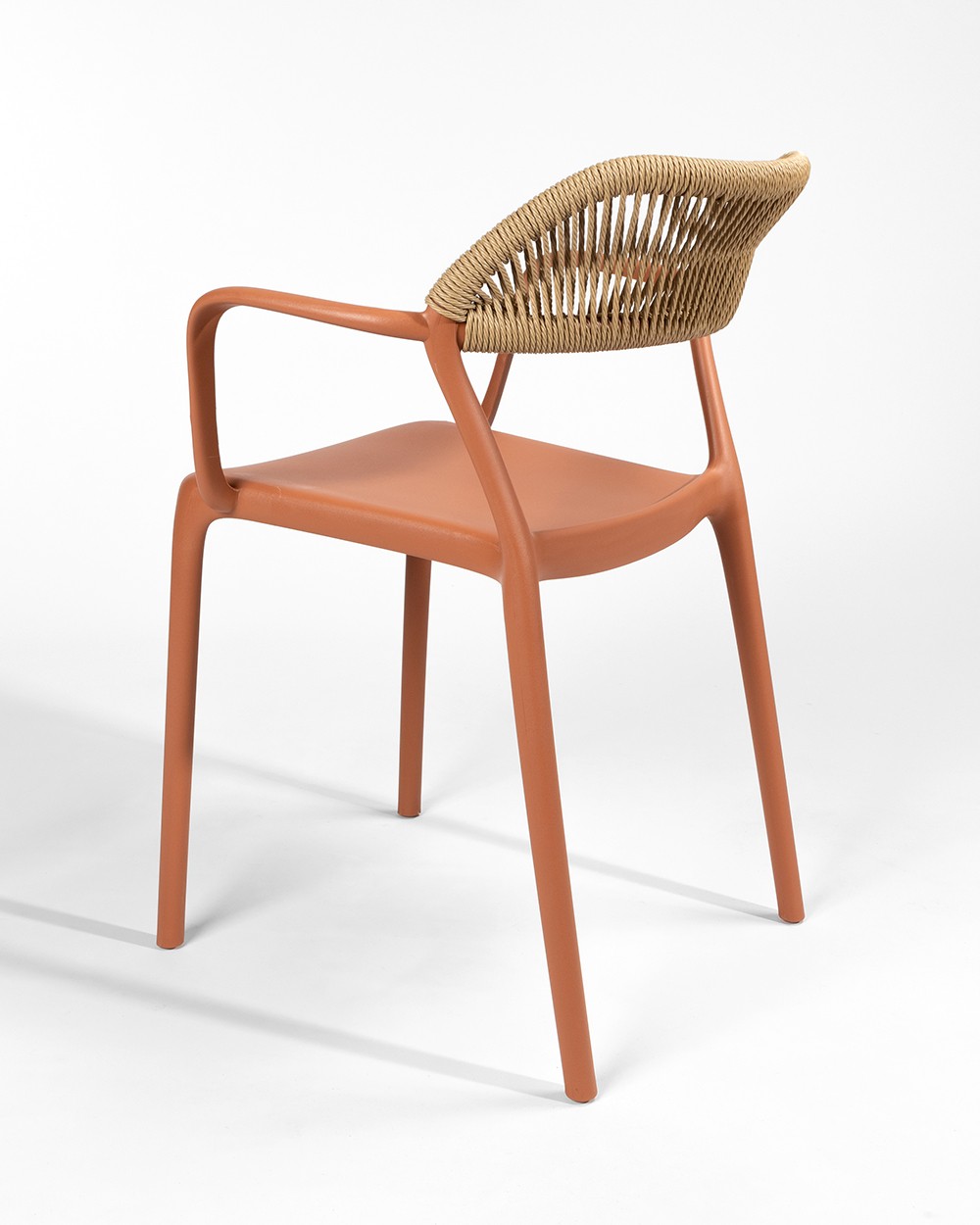 Chair Amalfi in tile polypropylene and synthetic rope