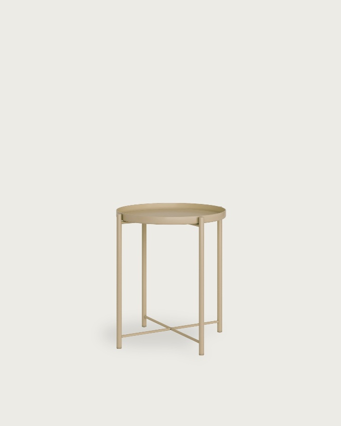 Antarctic sand side table Ø 44 cm