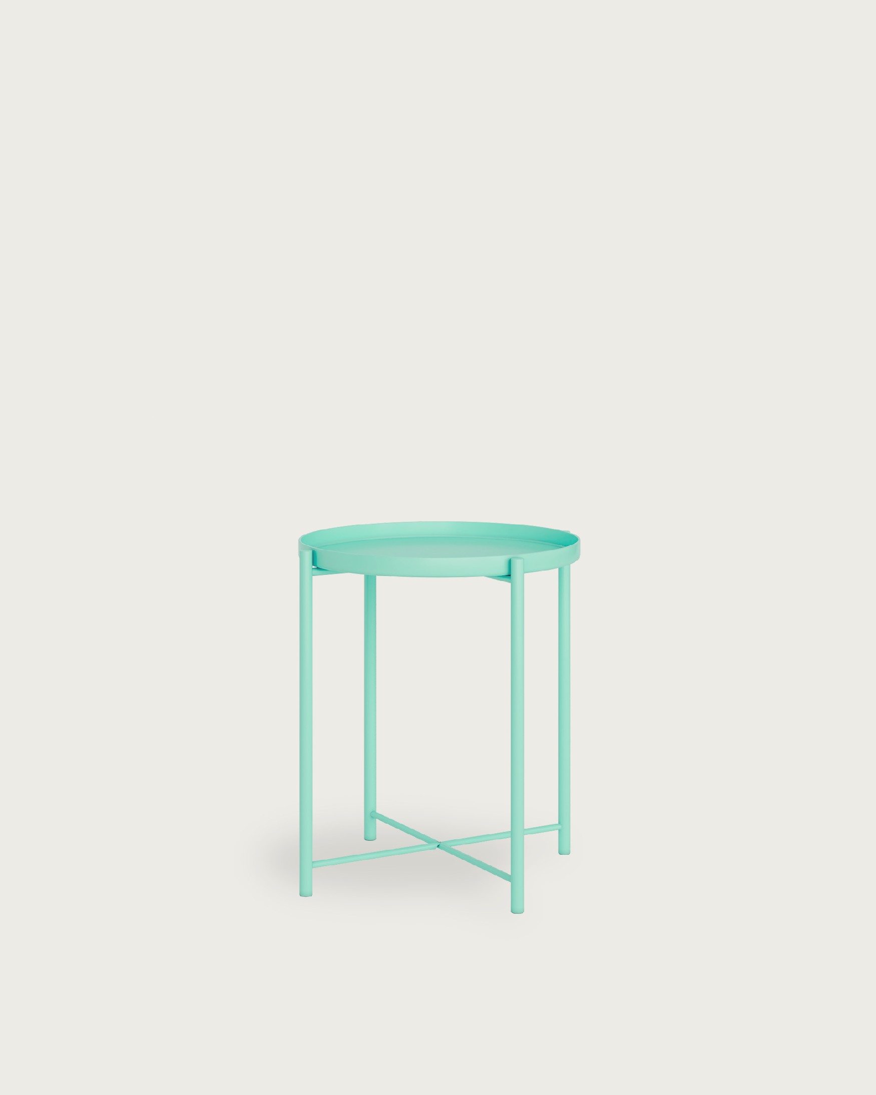 Antarctic green side table Ø 44 cm