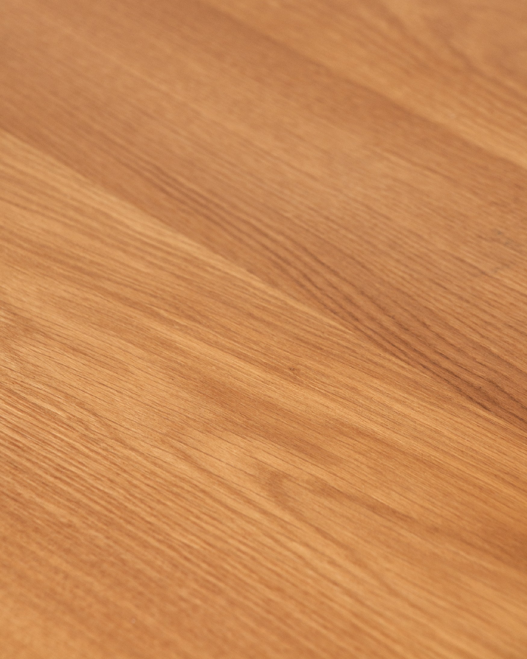 Auxiliary table Austral rectangular with natural oak top and black metal structure 100 x 50 cm