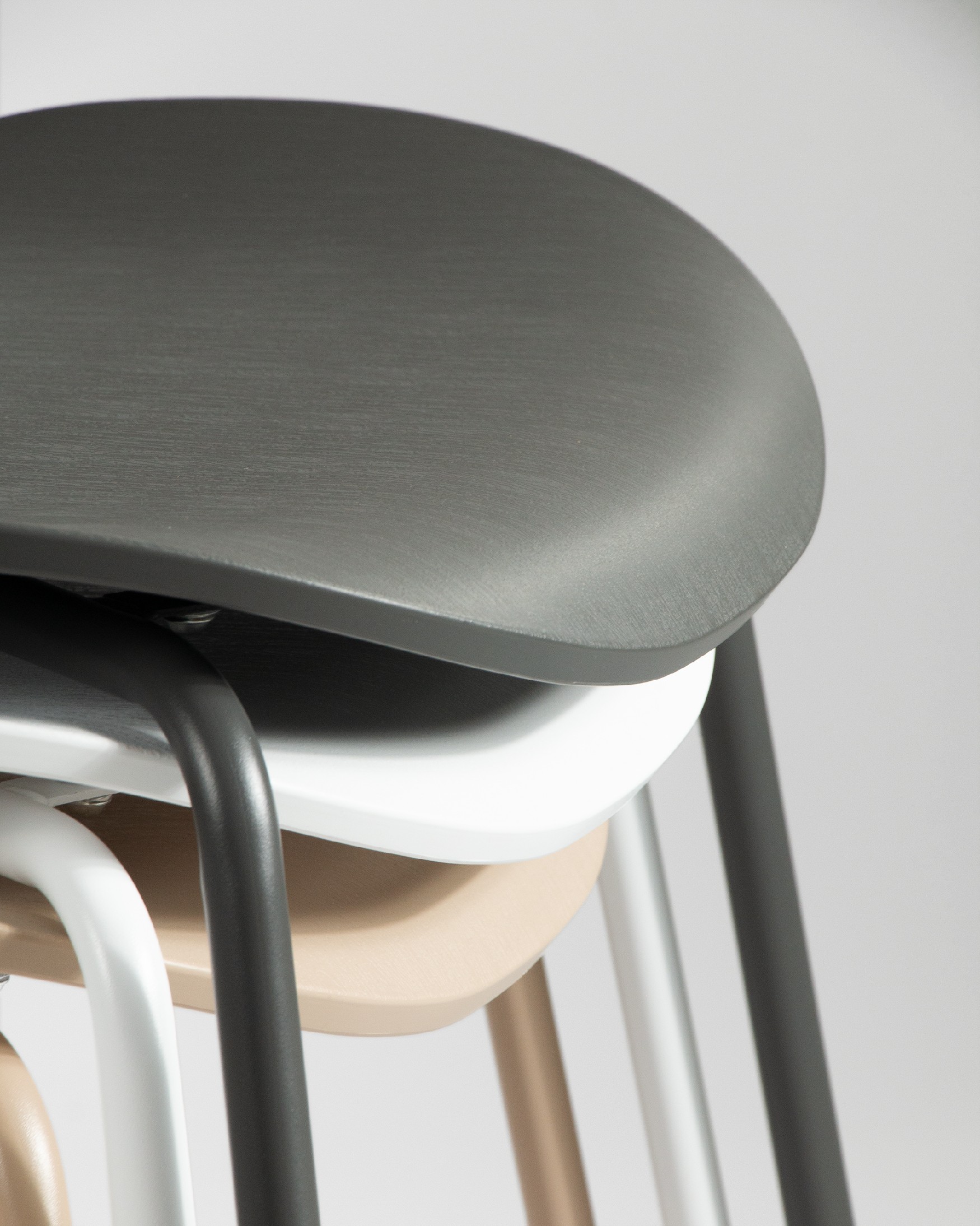 Chaise Berna en polypropylène sable