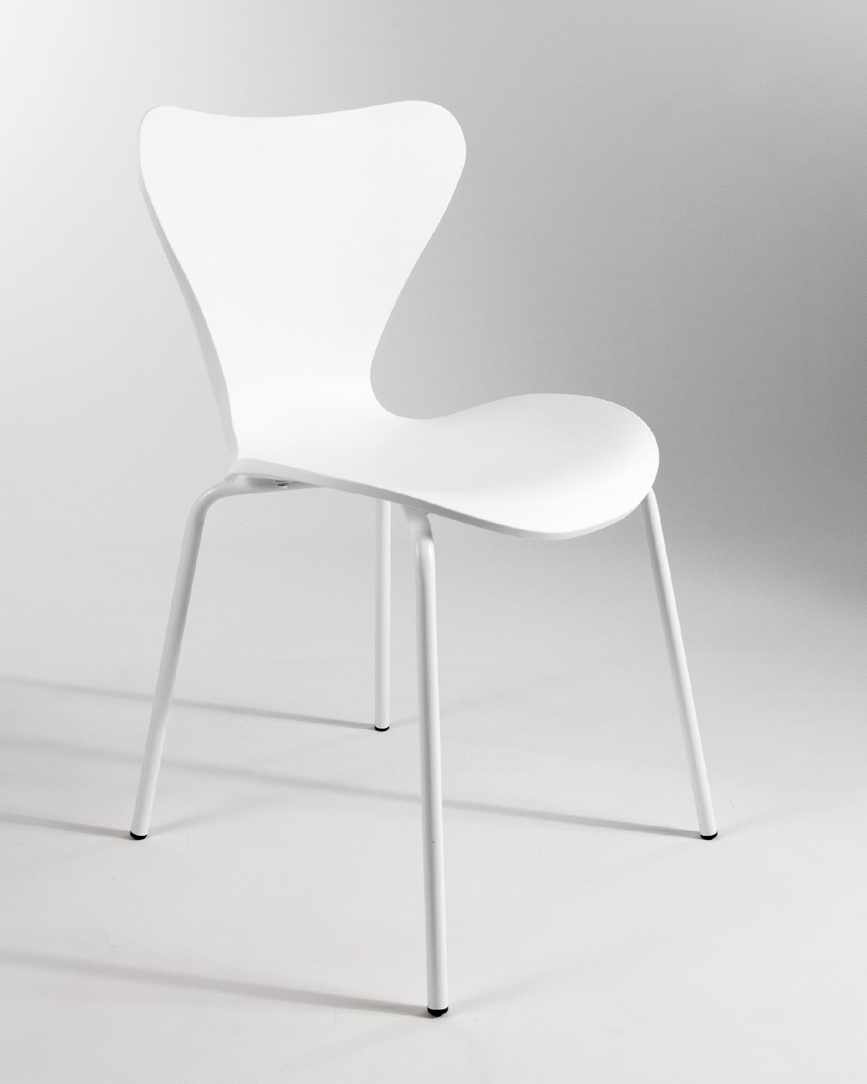 Chaise Berna en polypropylène blanc