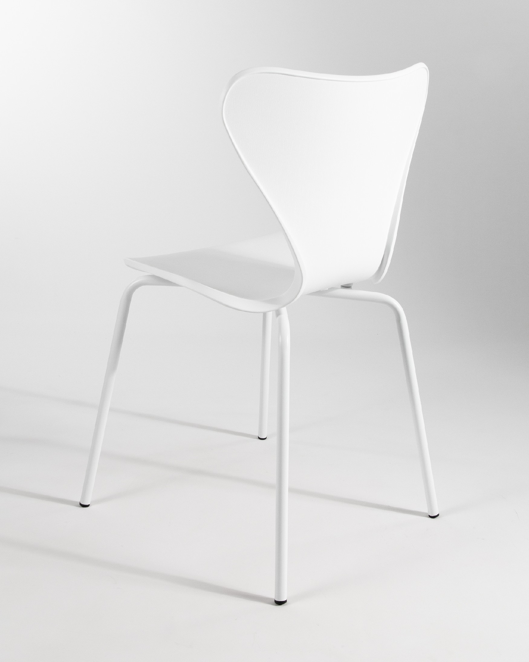 Chaise Berna en polypropylène blanc