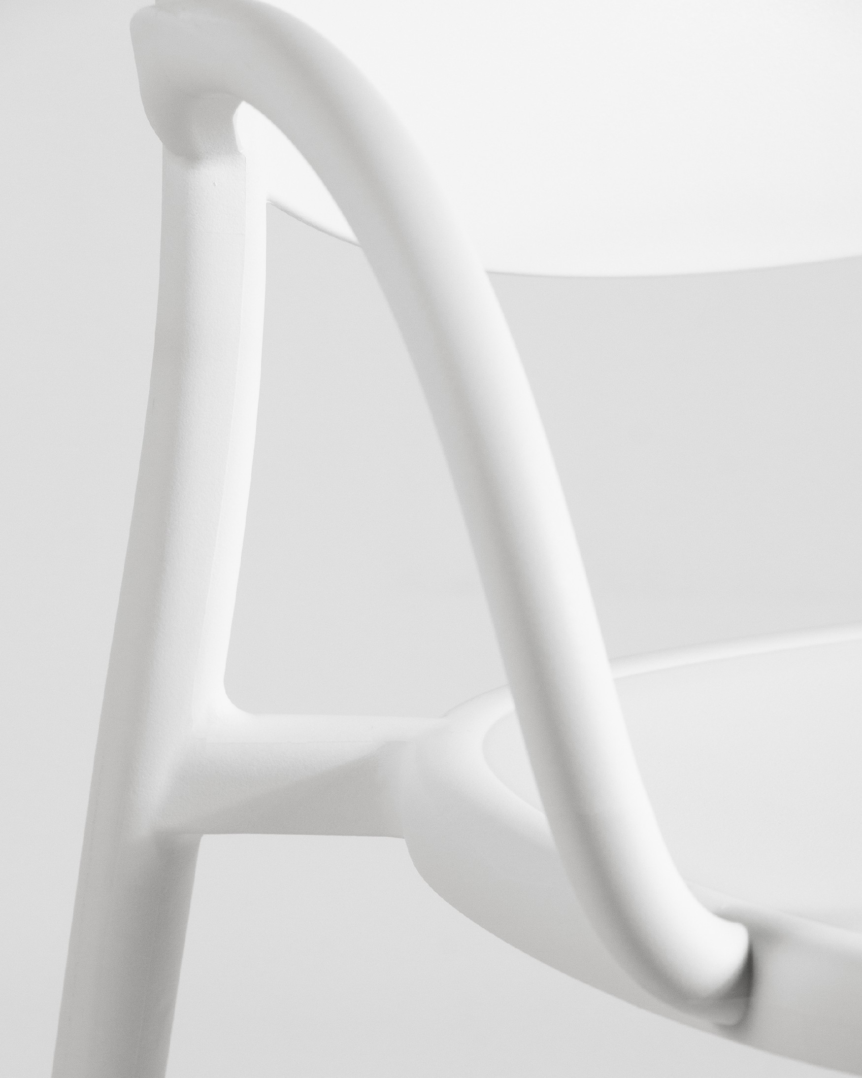 Chaise Bora en polypropylène blanc