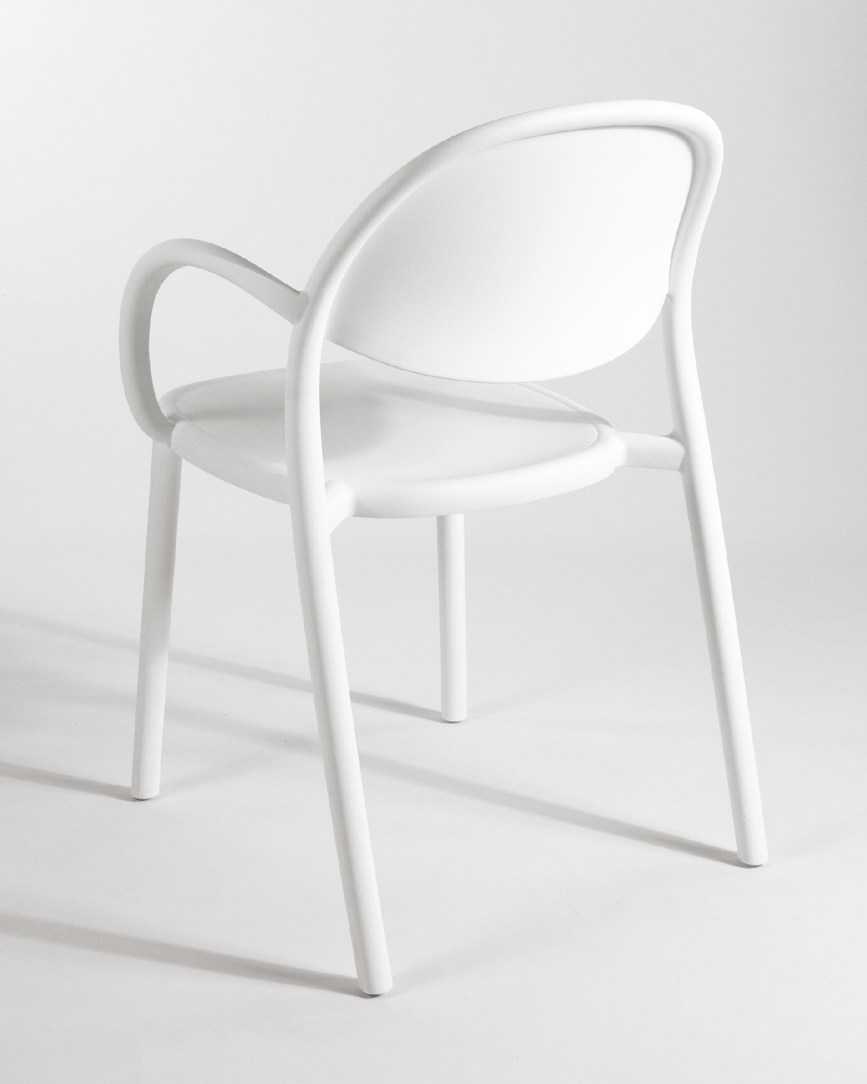 Chaise Bora en polypropylène blanc