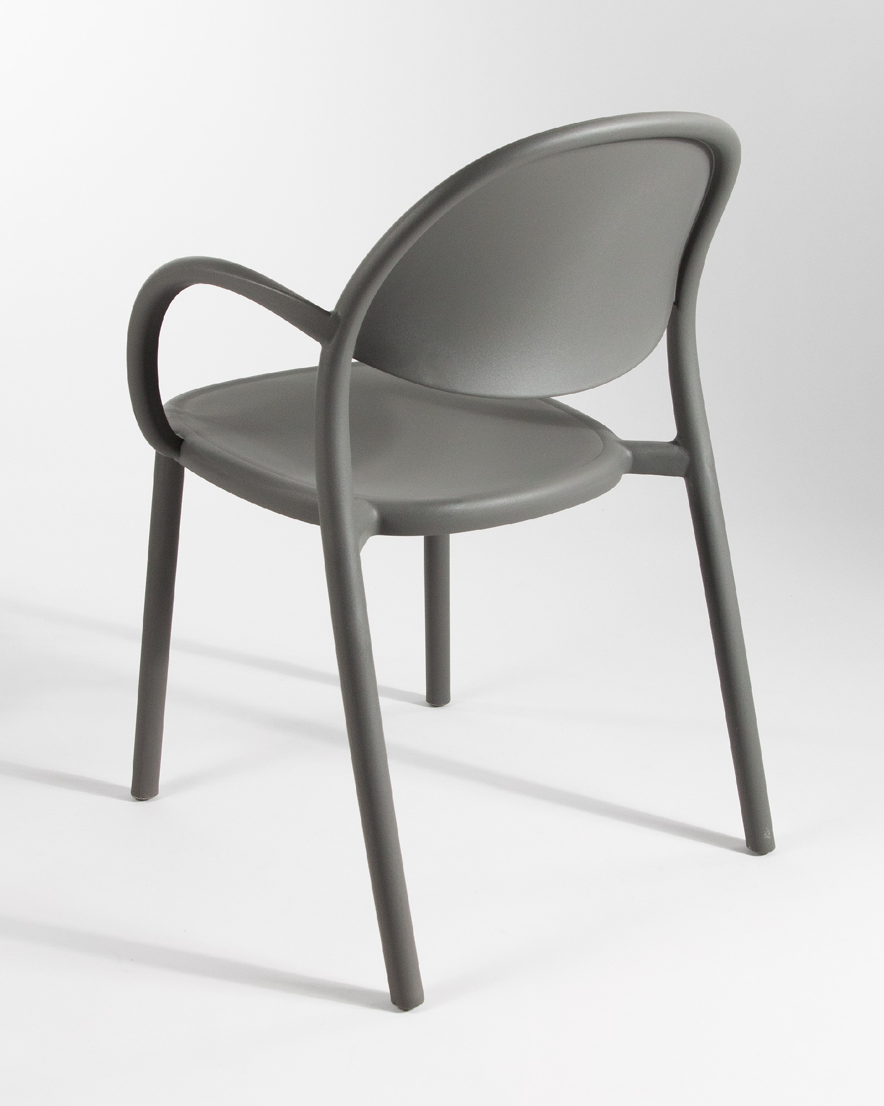 Chaise Bora en polypropylène graphite