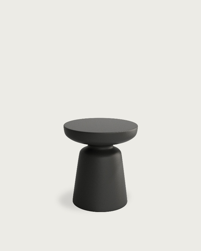 Borneo graphite side table Ø 40 cm