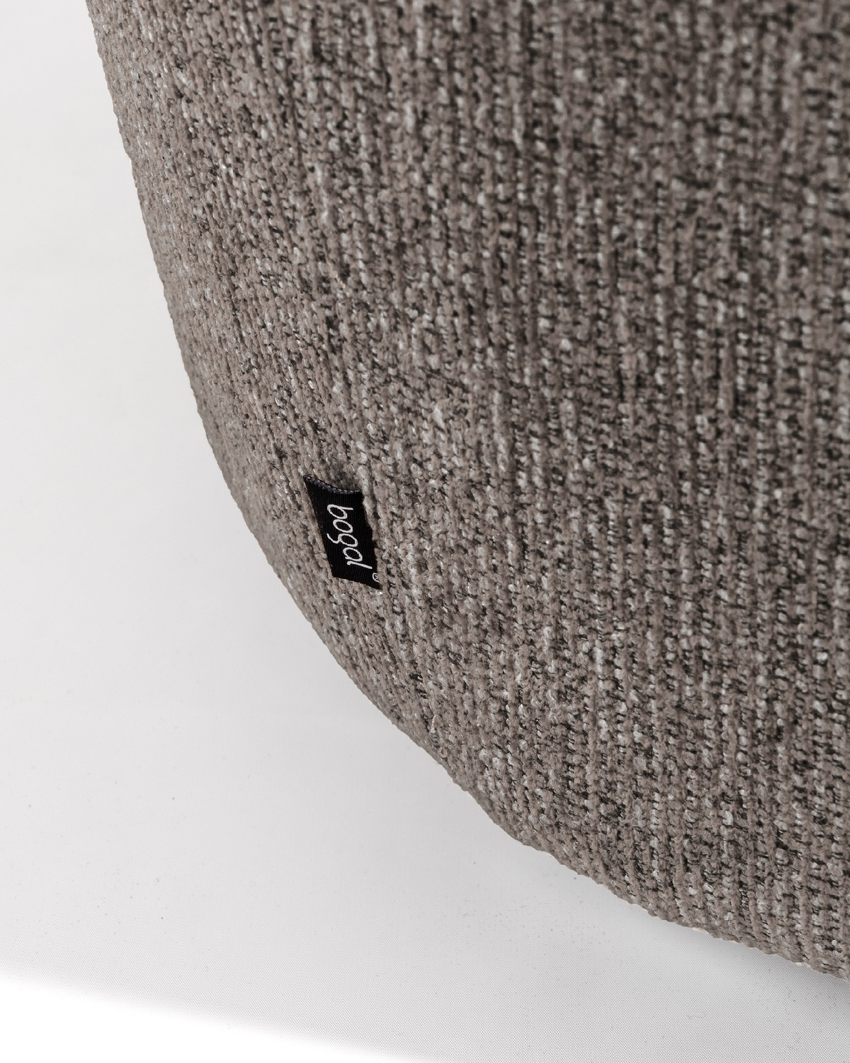 Camelia armchair with anthracite upholstery, 360° swivel
