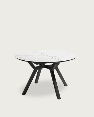 Sobre Carrara - Estructura metal negra