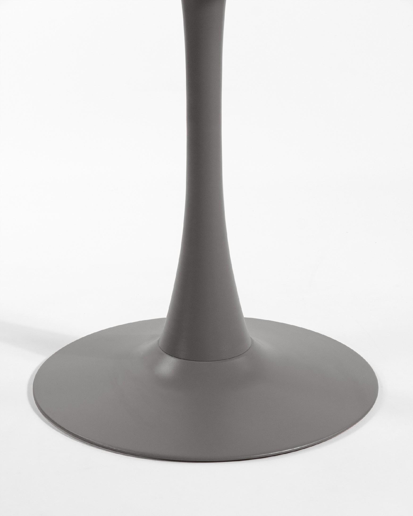 Graphite round outdoor Capri table Ø 80 cm