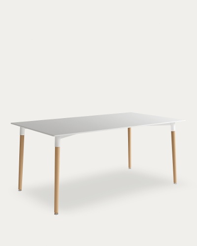 White - Wooden legs
