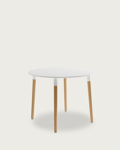 White - Wooden legs