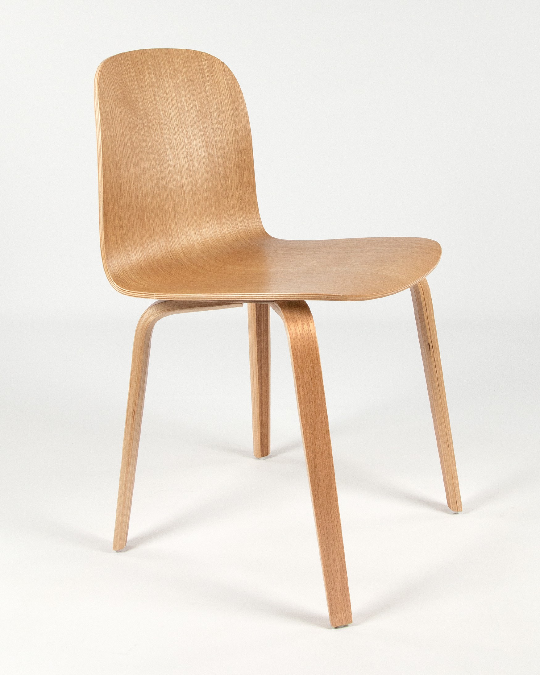 Silla Danta acabado roble natural
