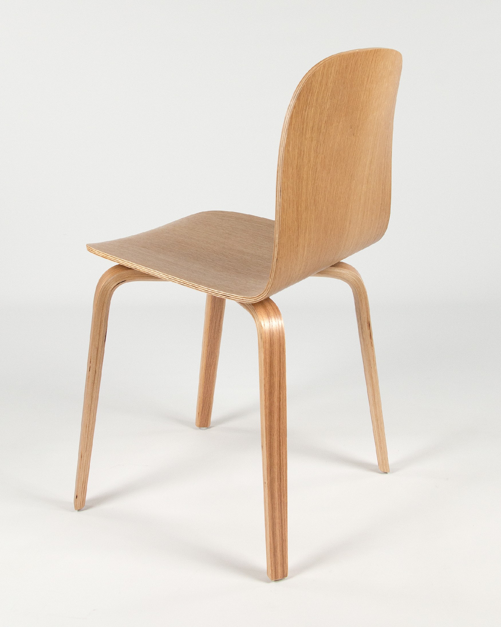 Silla Danta acabado roble natural