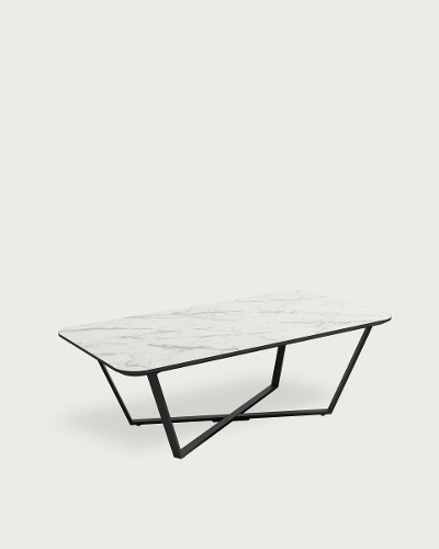 Sobre Carrara - Estructura metal negra