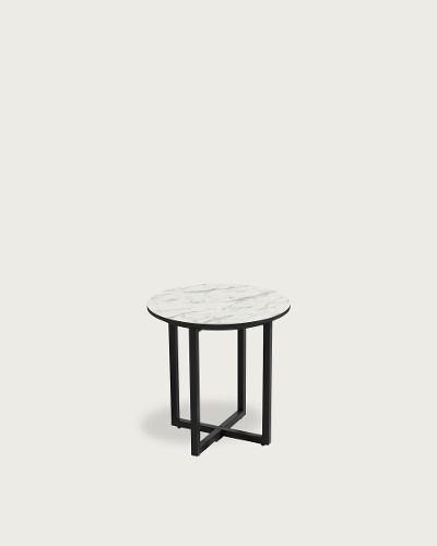 Sobre Carrara - Estructura metal negra
