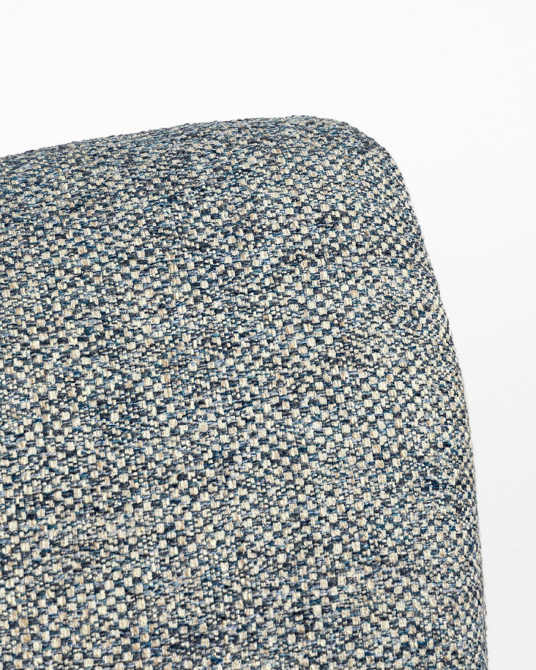 360º Swivel Armchair Eme with blue upholstery