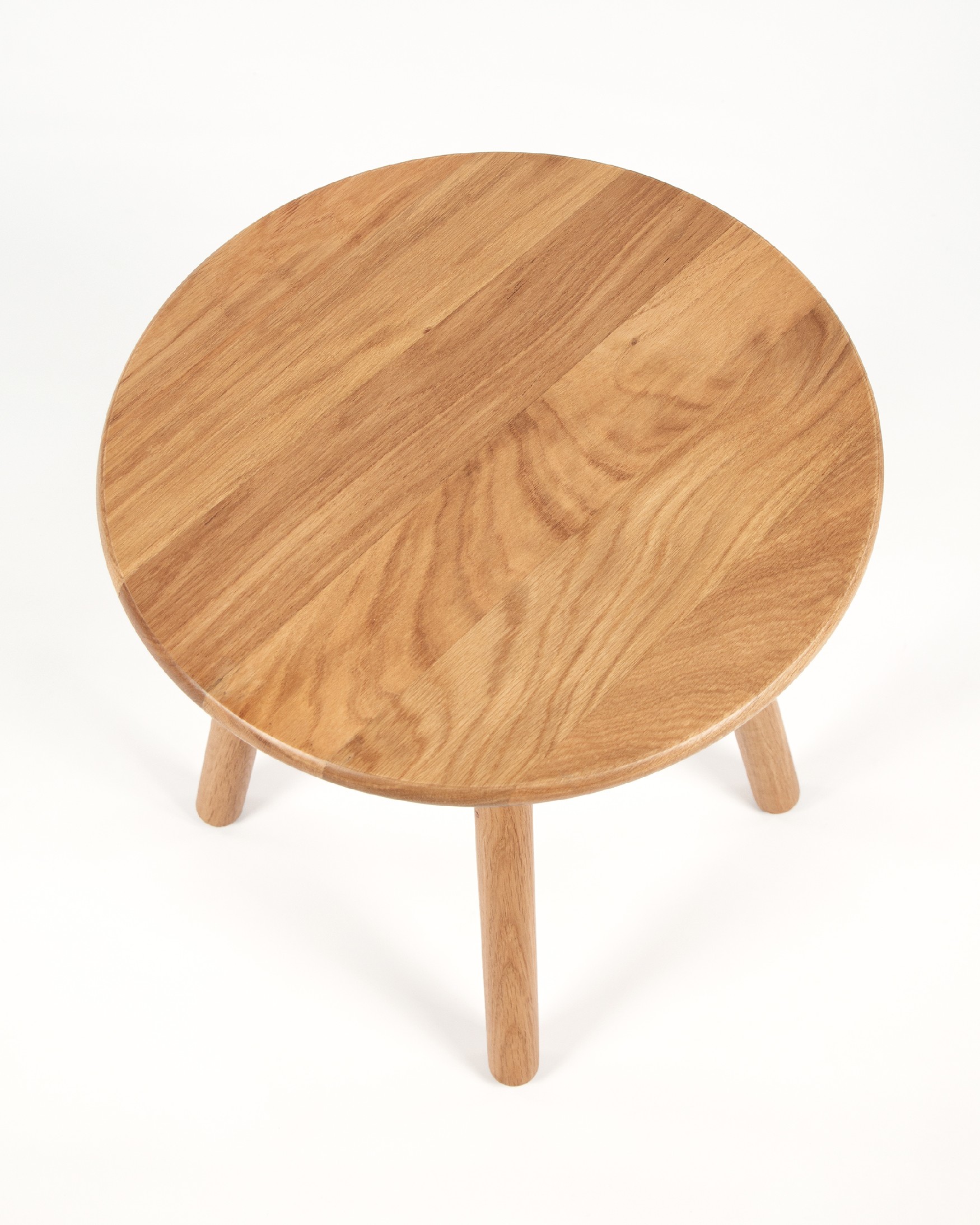 Table d'appoint Fiyi finition chêne naturel Ø 40 cm