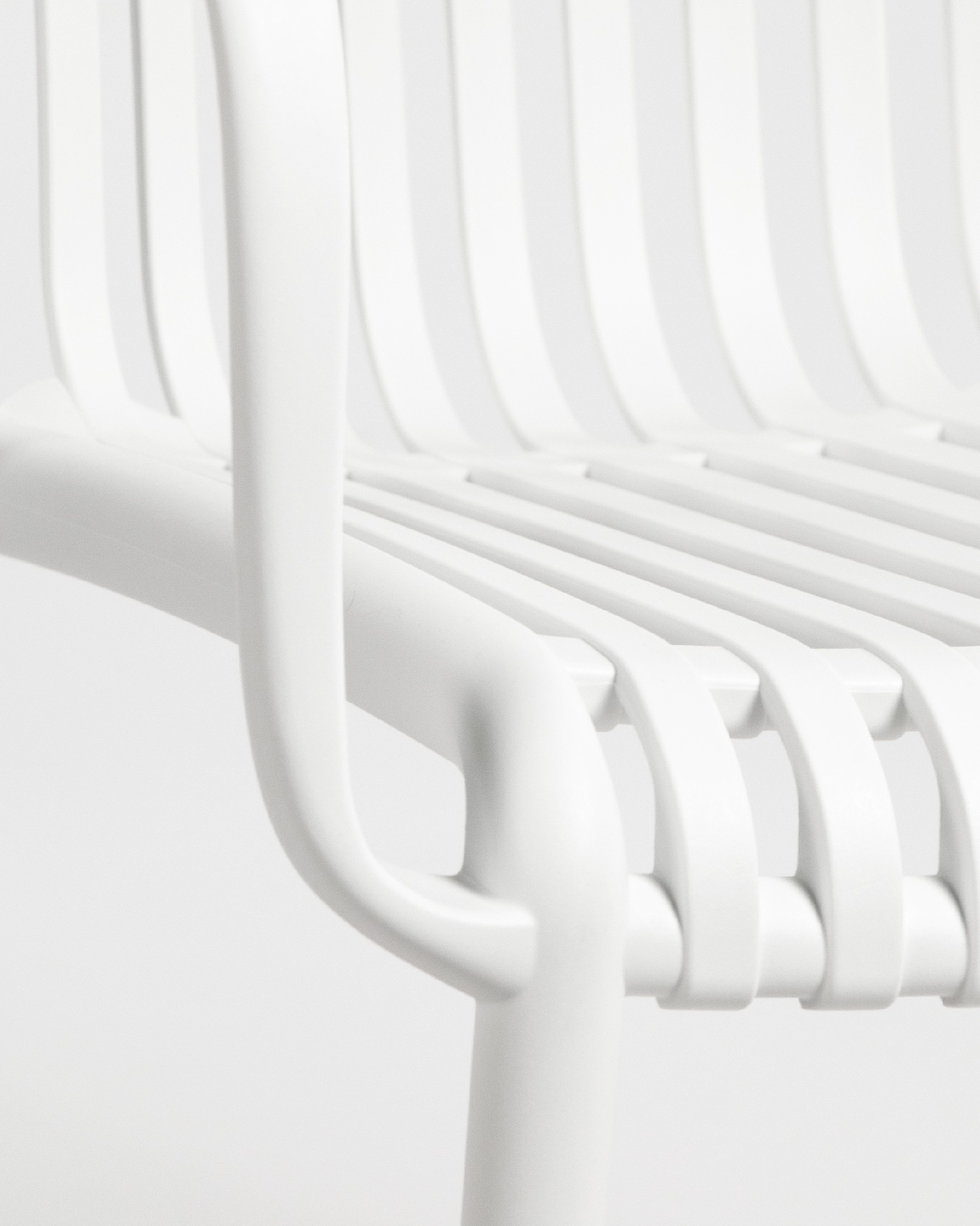 white polypropylene Habana chair