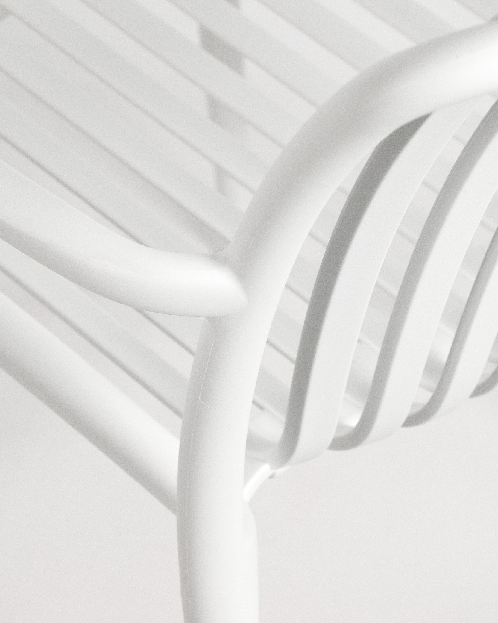 white polypropylene Habana chair