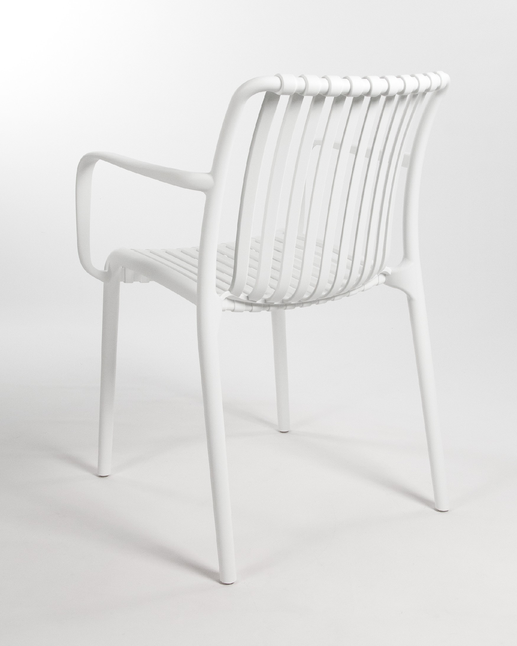 white polypropylene Habana chair