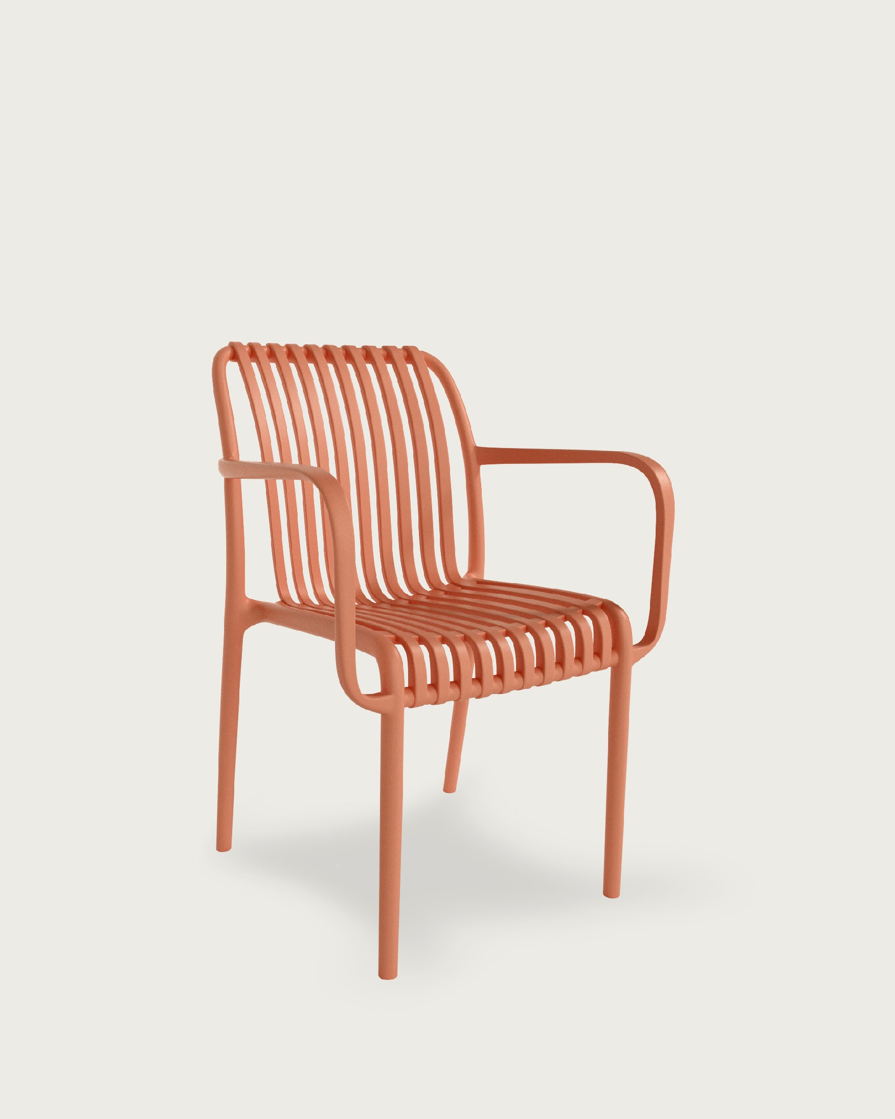 Chaise Habana en polypropylène tuilé