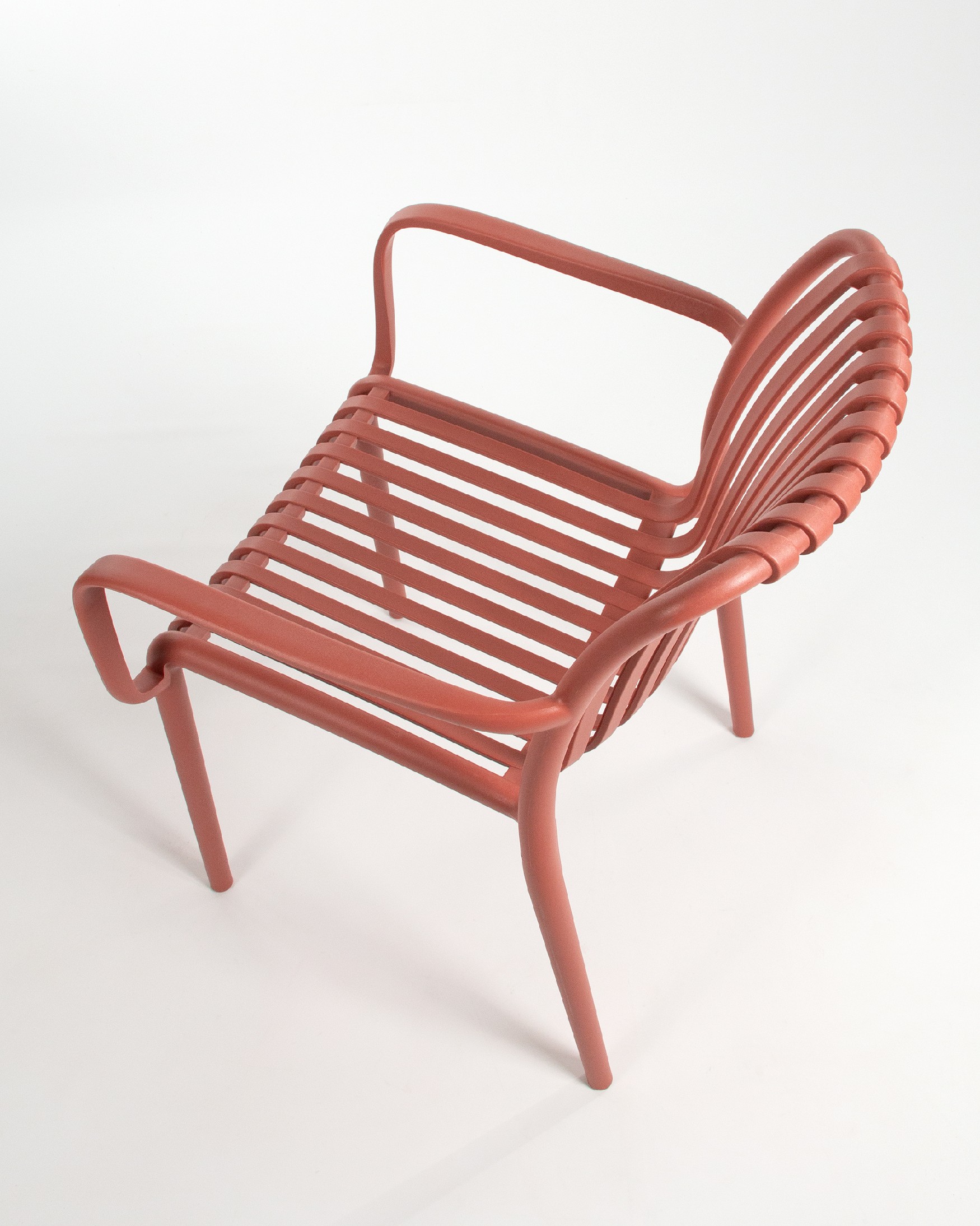 Chaise Habana en polypropylène tuilé