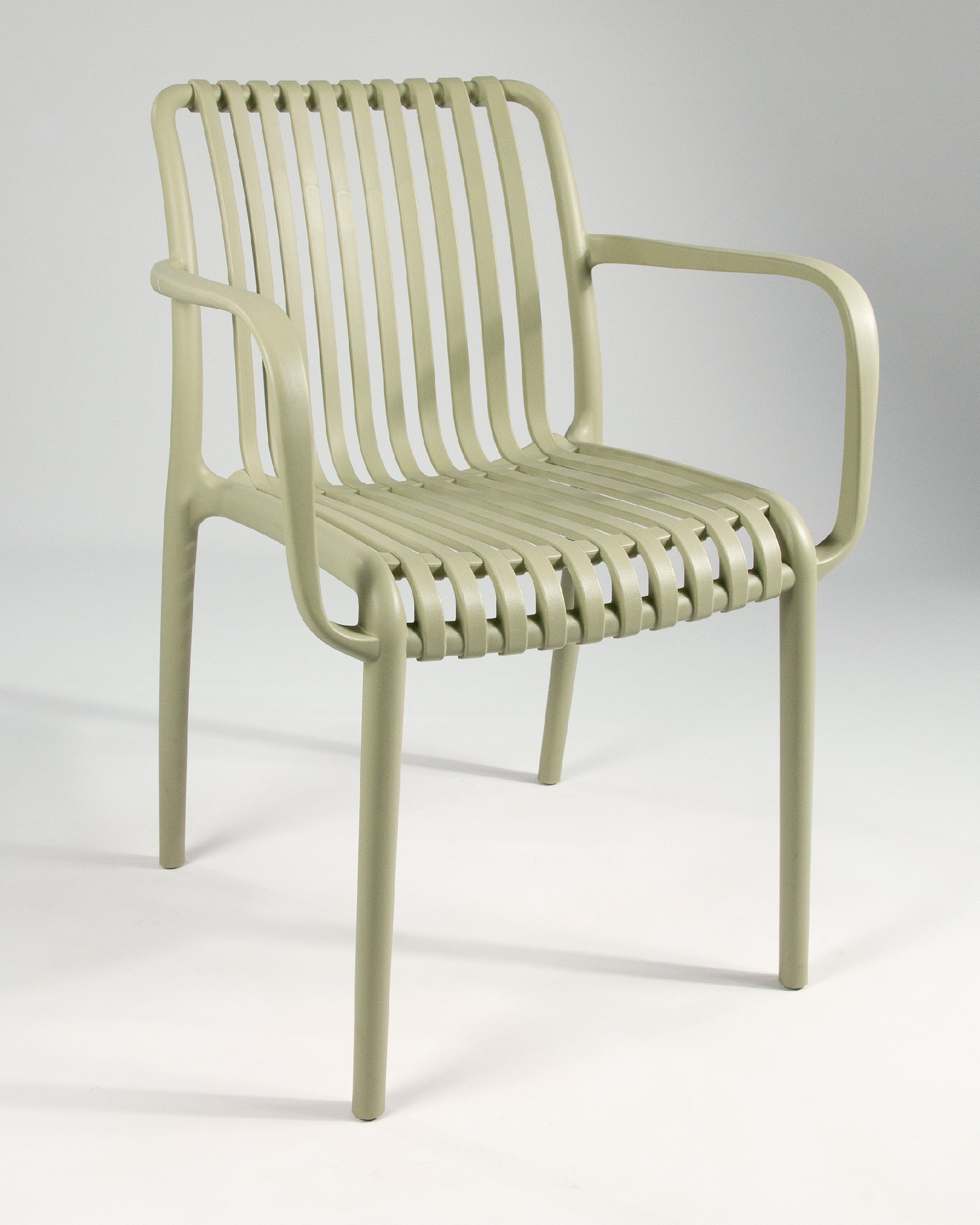 Chaise Habana en polypropylène vert