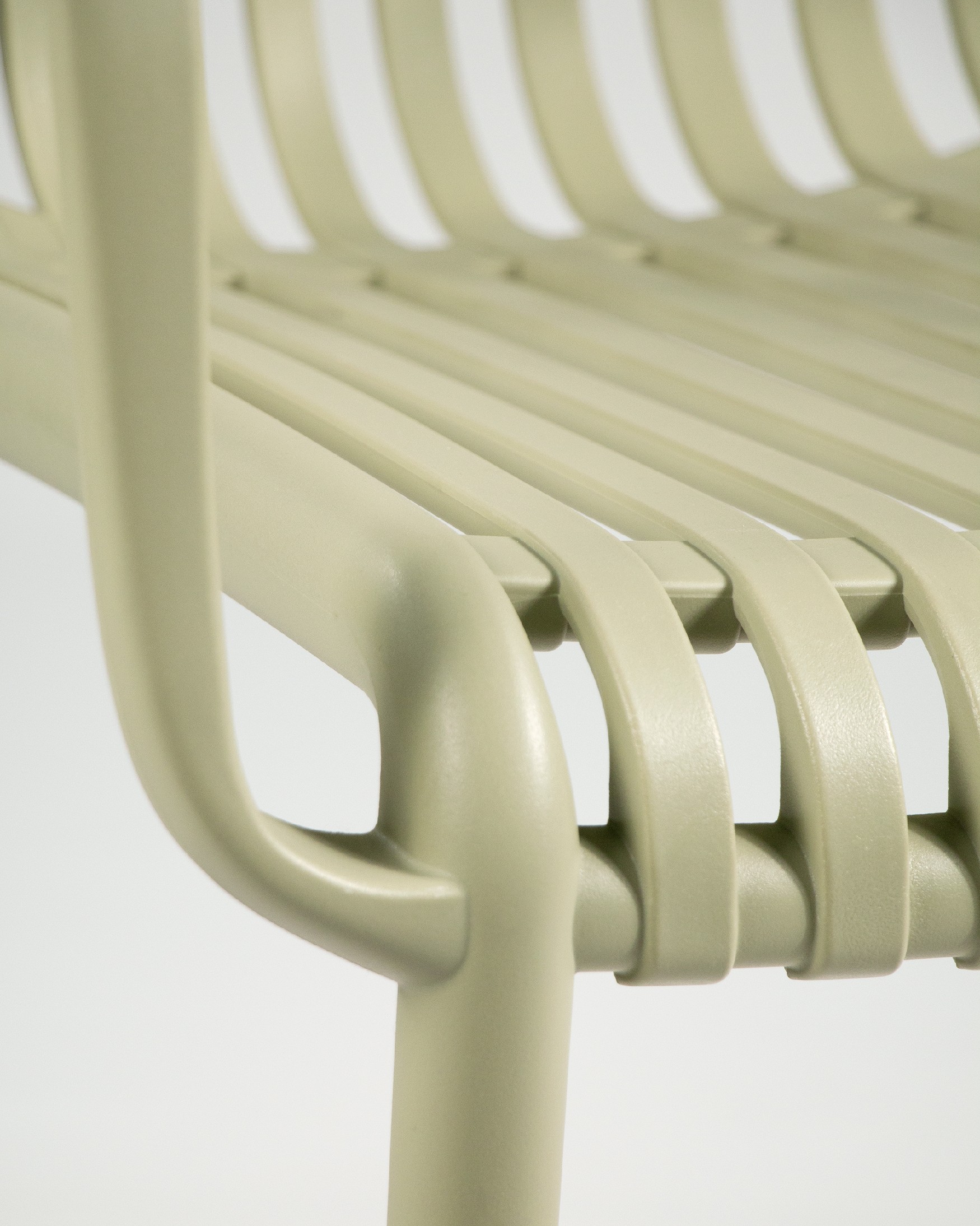 Chaise Habana en polypropylène vert