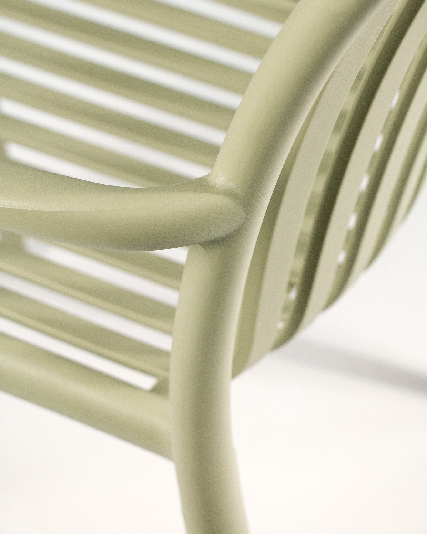 Chaise Habana en polypropylène vert