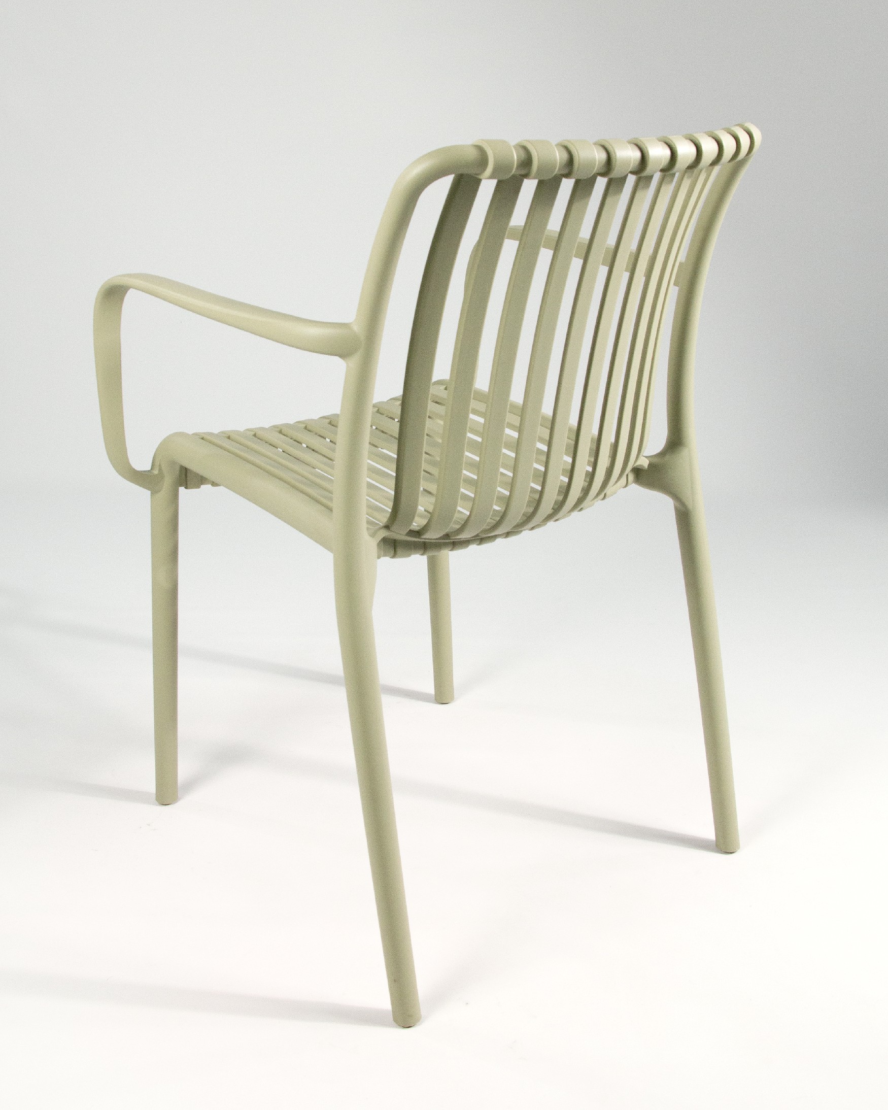 Chaise Habana en polypropylène vert