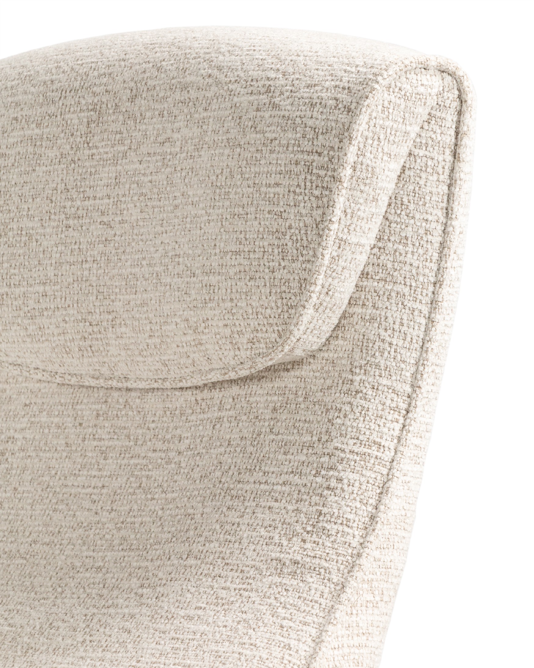 KAren electric swivel relax armchair with pearl upholstery and black metal base. Zero gravity.