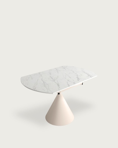 Sobre Marquina - Estructura metal marfil