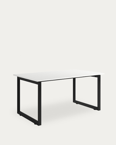 Sobre Blanco Extra - Estructura metálica negra