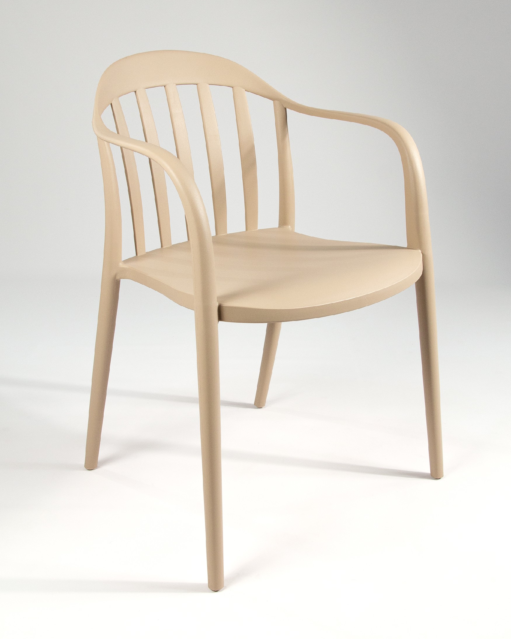 Chaise Malibu en polypropylène sable