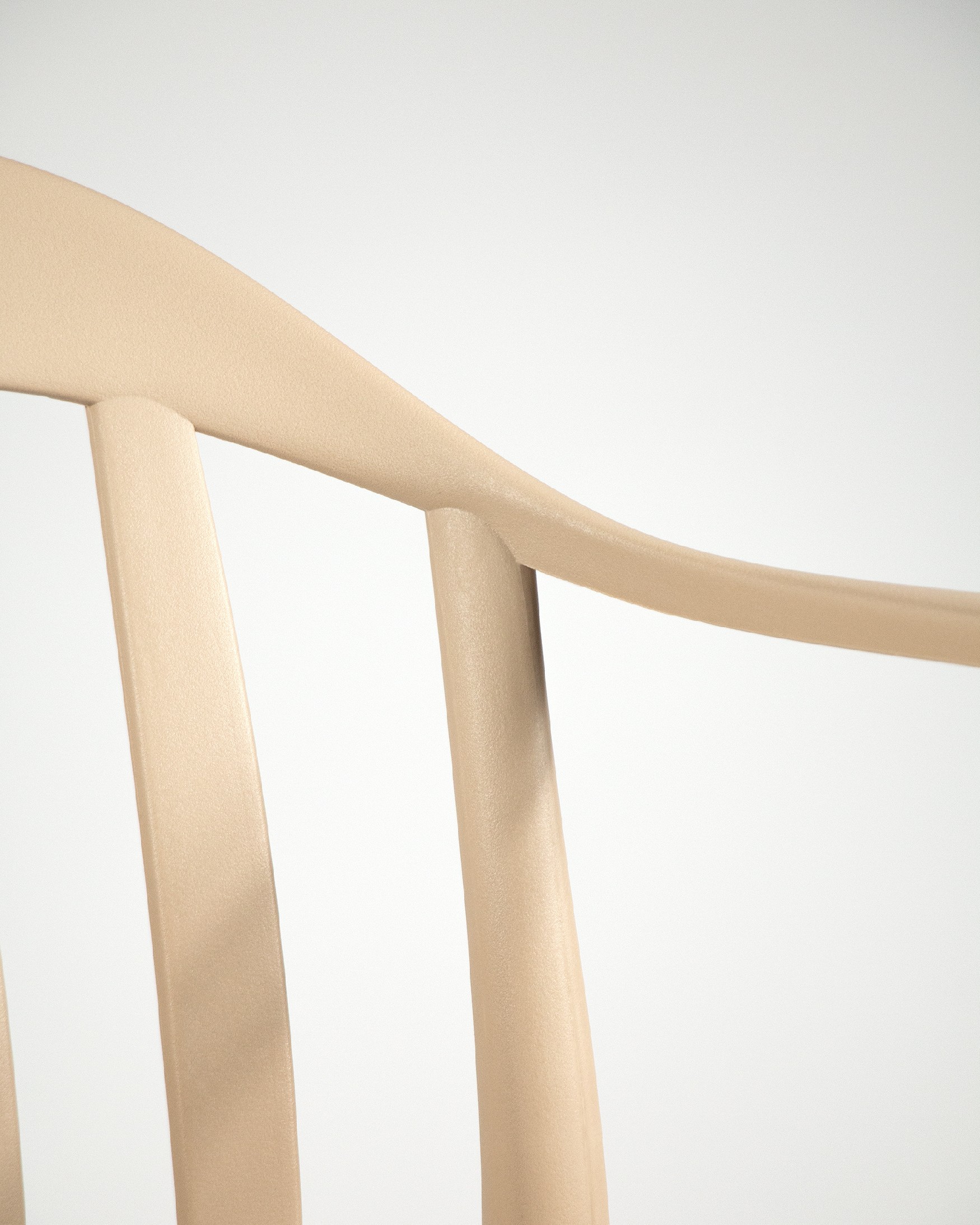 Chaise Malibu en polypropylène sable