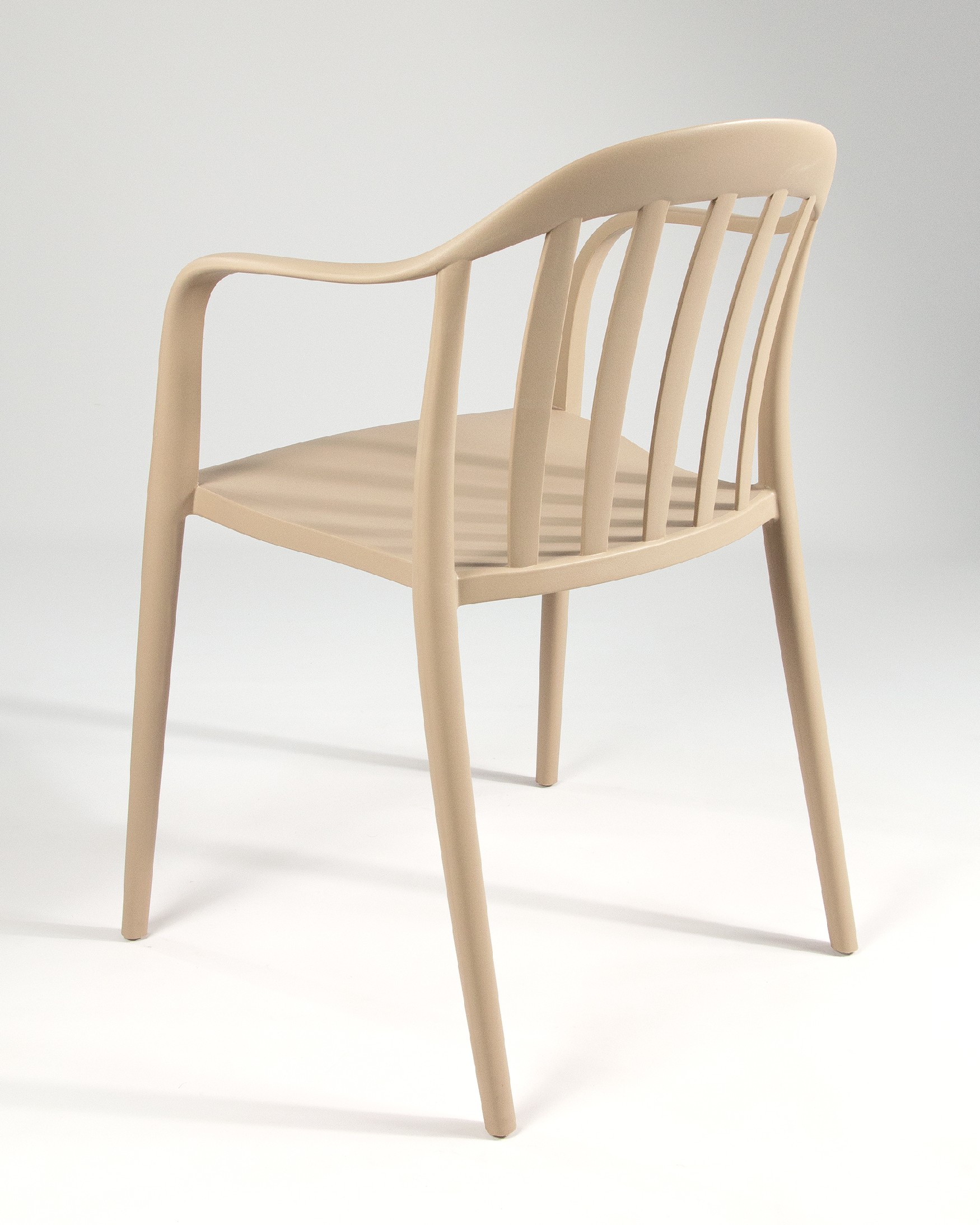 Chaise Malibu en polypropylène sable