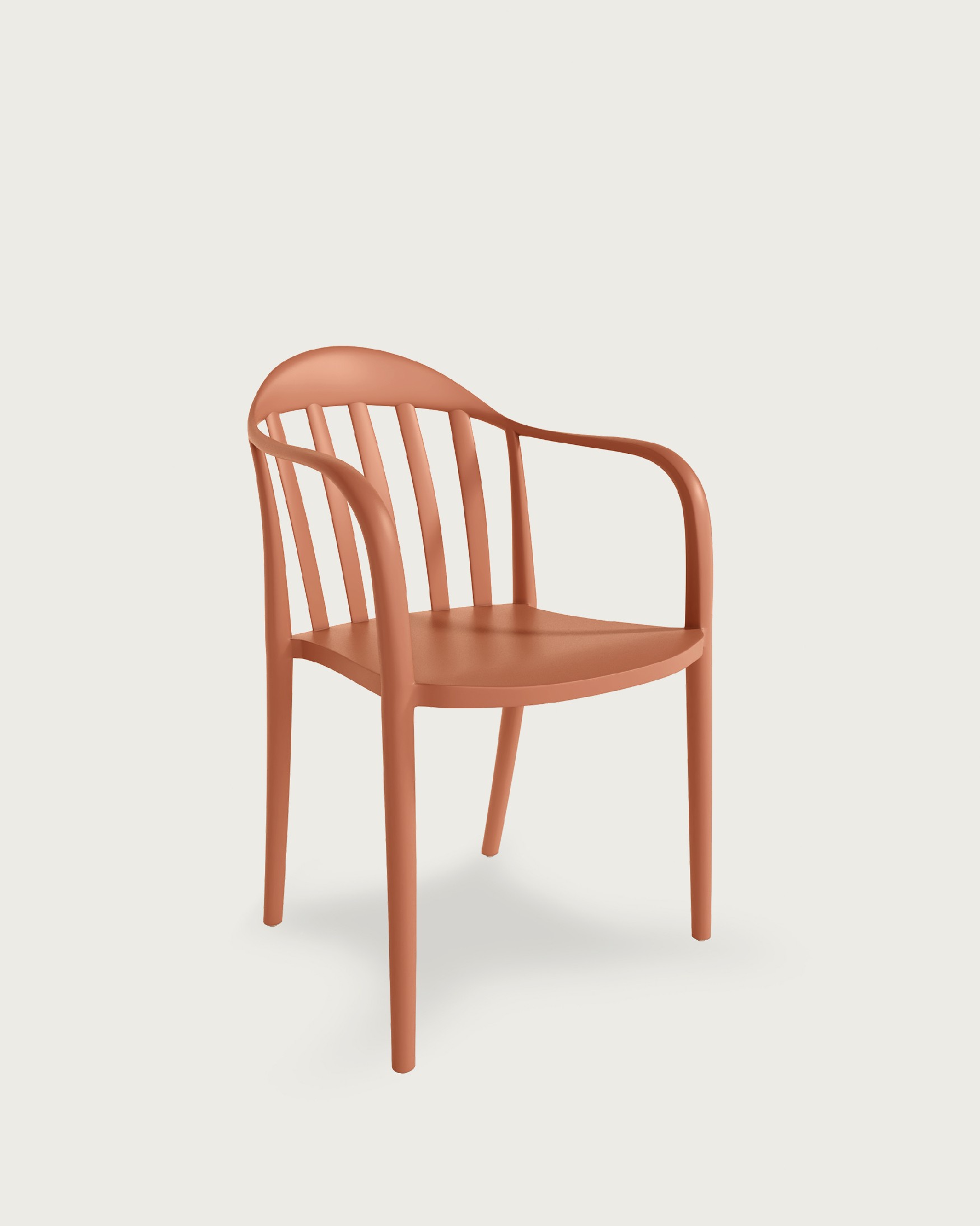 Chaise Malibu en polypropylène tuilé