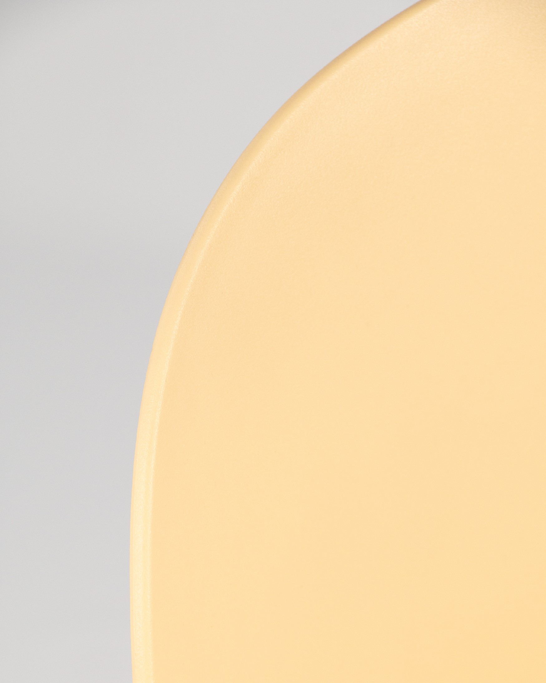 Miami chair with wooden legs and yellow upholstery