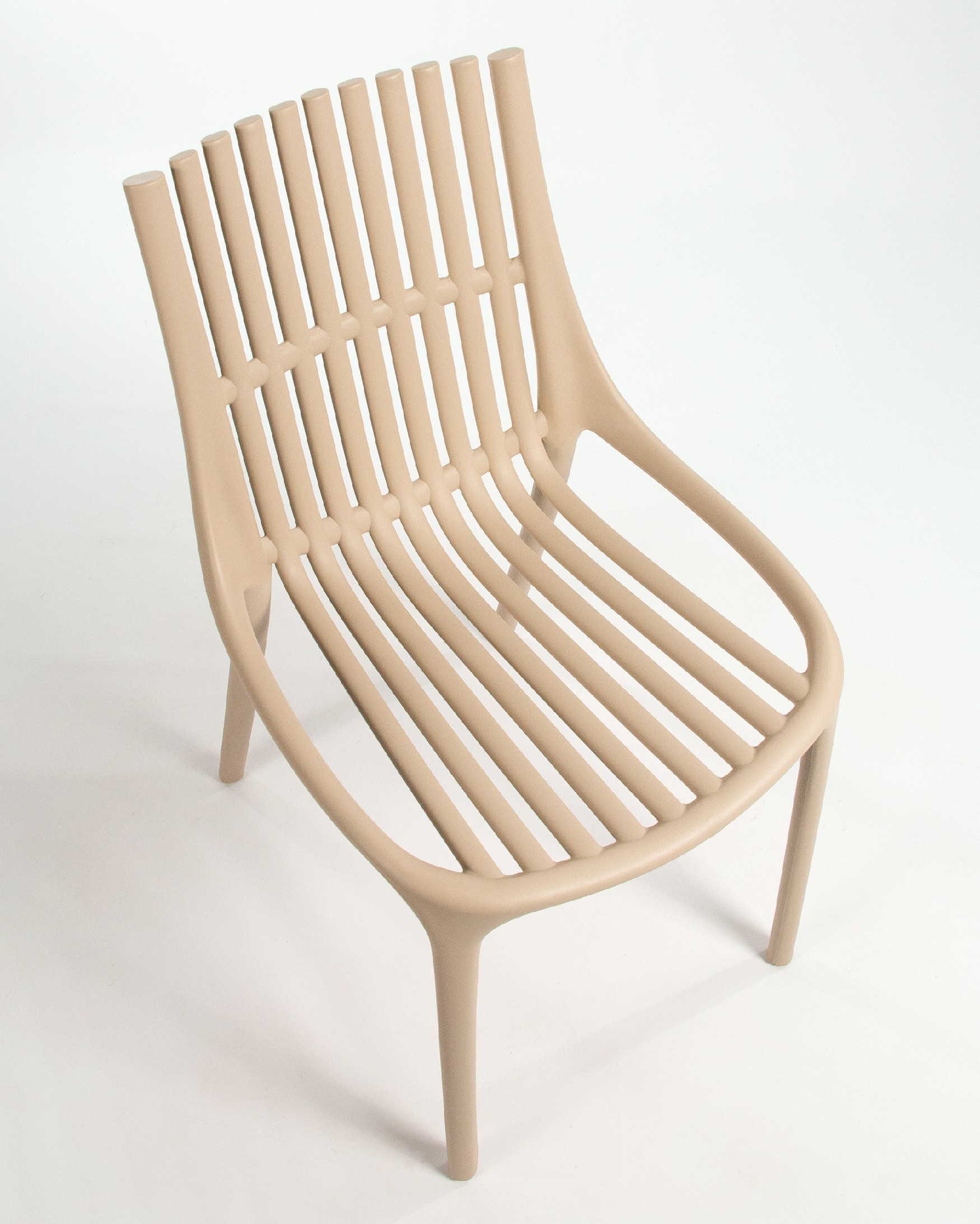 Chaise Milan en polypropylène sable