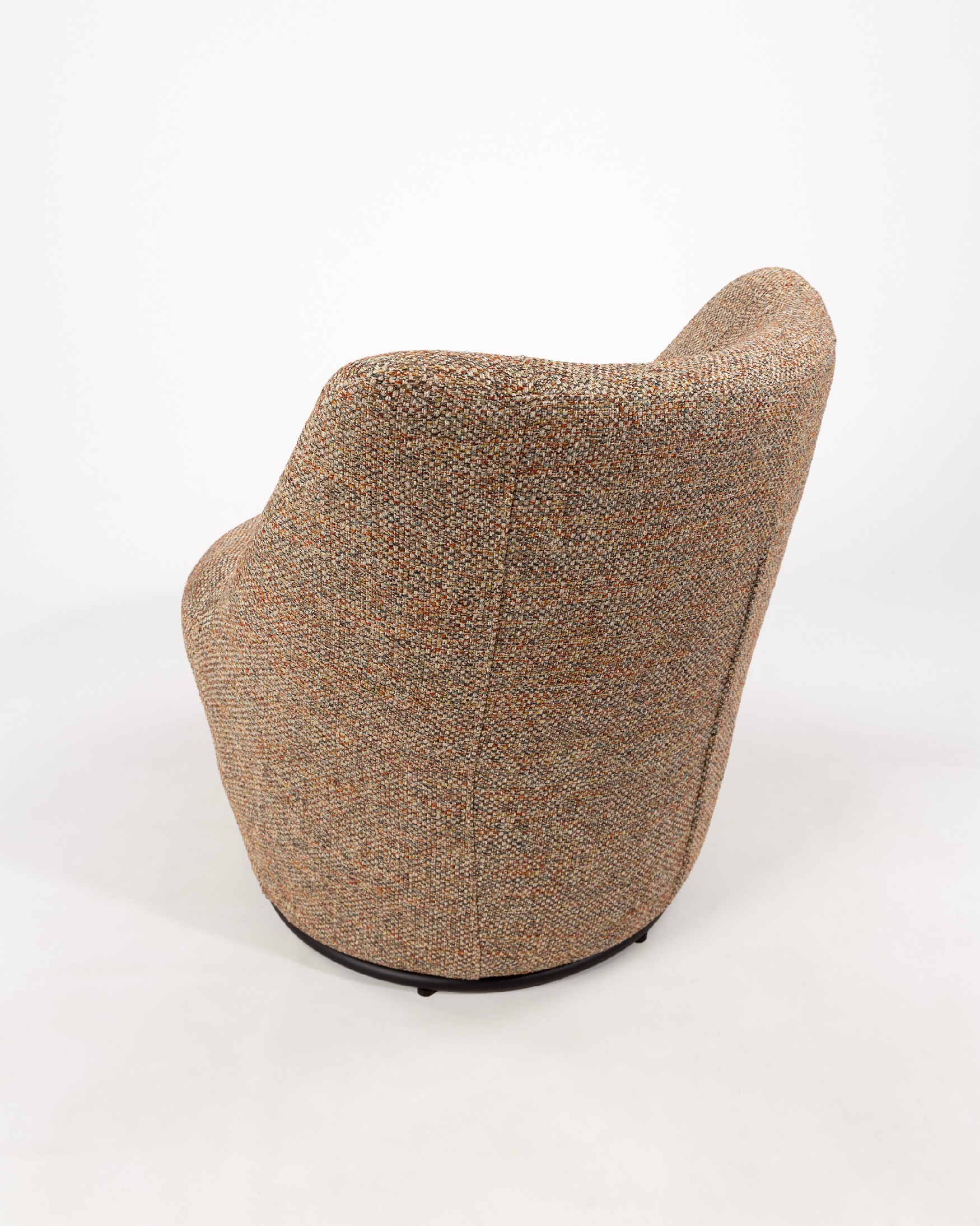 Fauteuil pivotant 360º Moma avec tapisserie ethnique