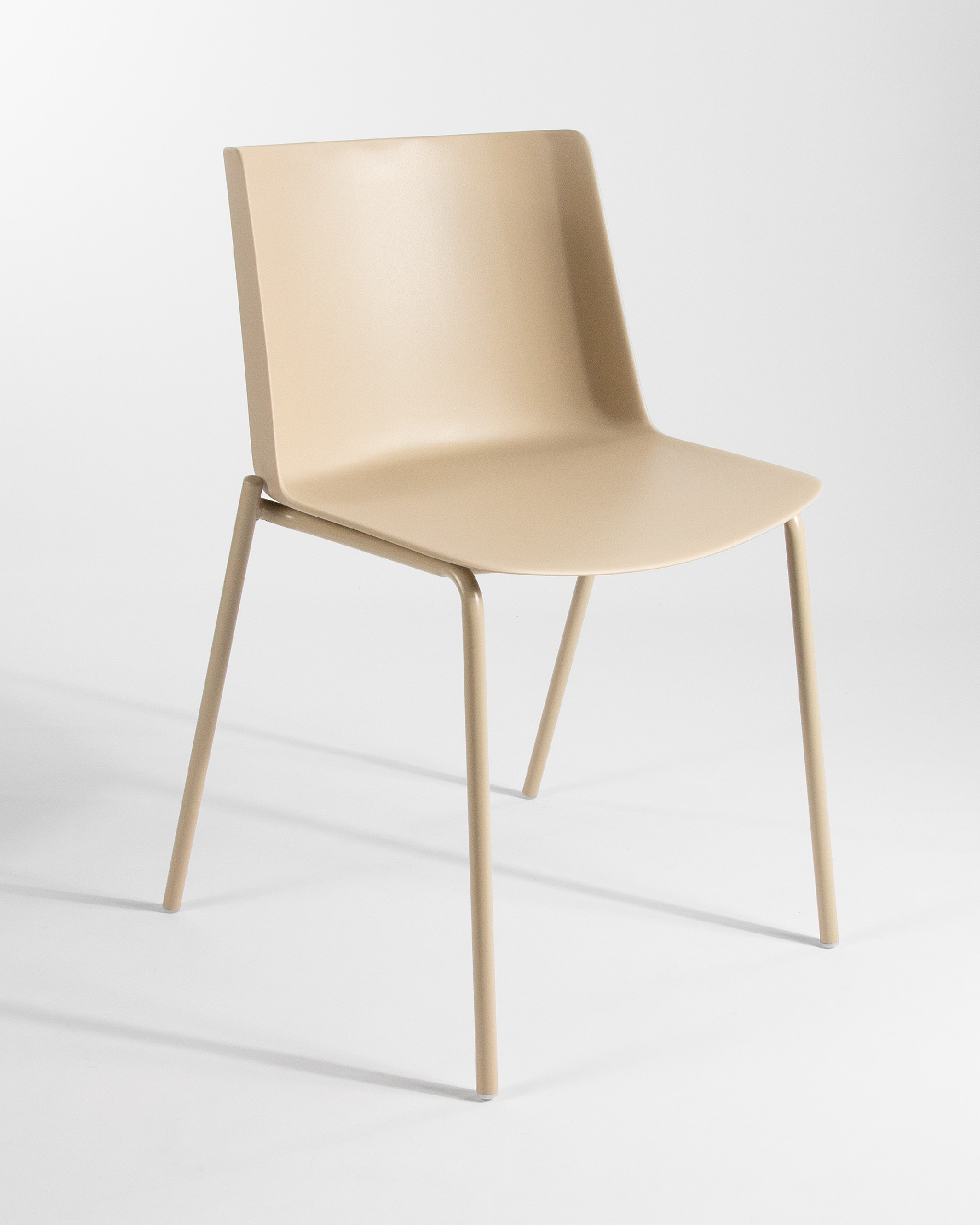 Chaise Orlando en polypropylène sable