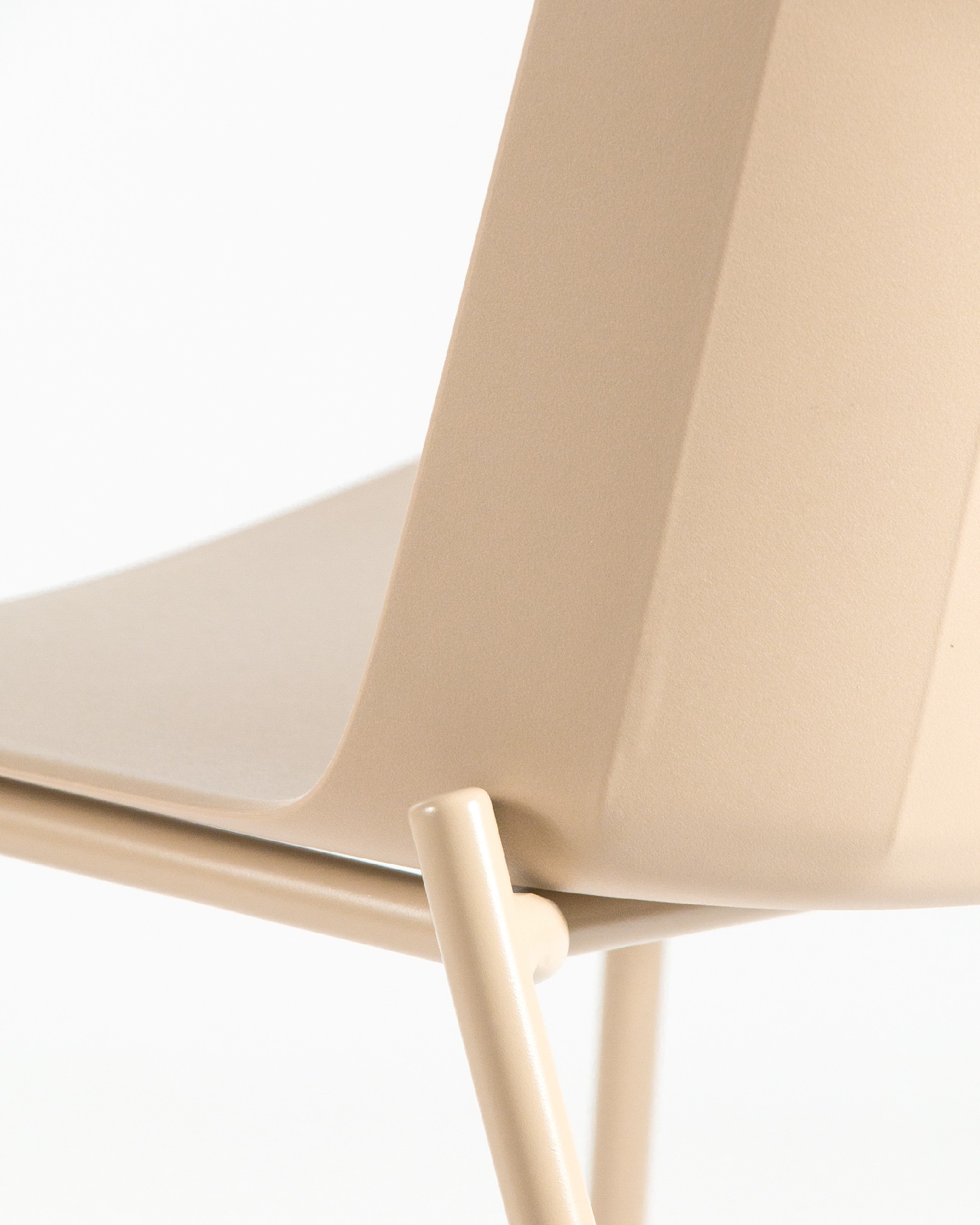 Chaise Orlando en polypropylène sable
