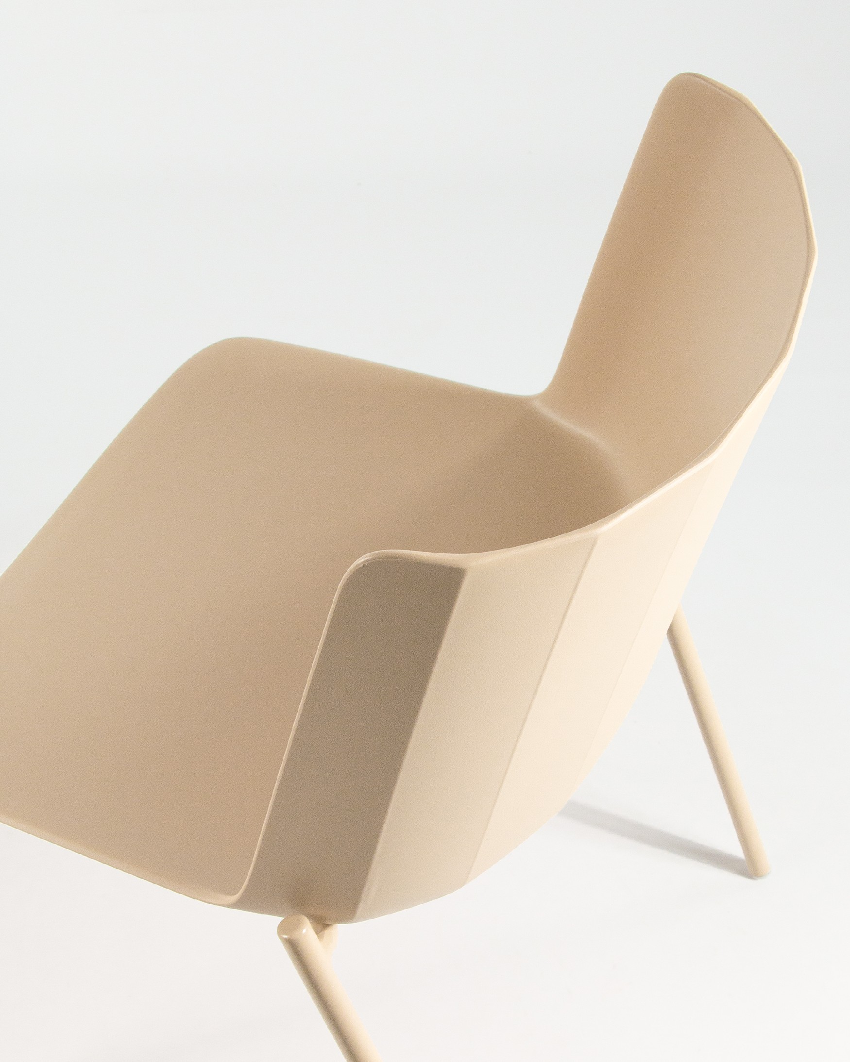 Chaise Orlando en polypropylène sable