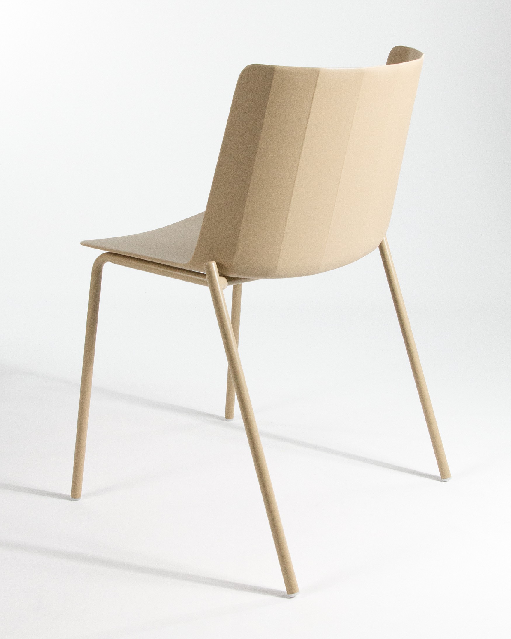 Chaise Orlando en polypropylène sable