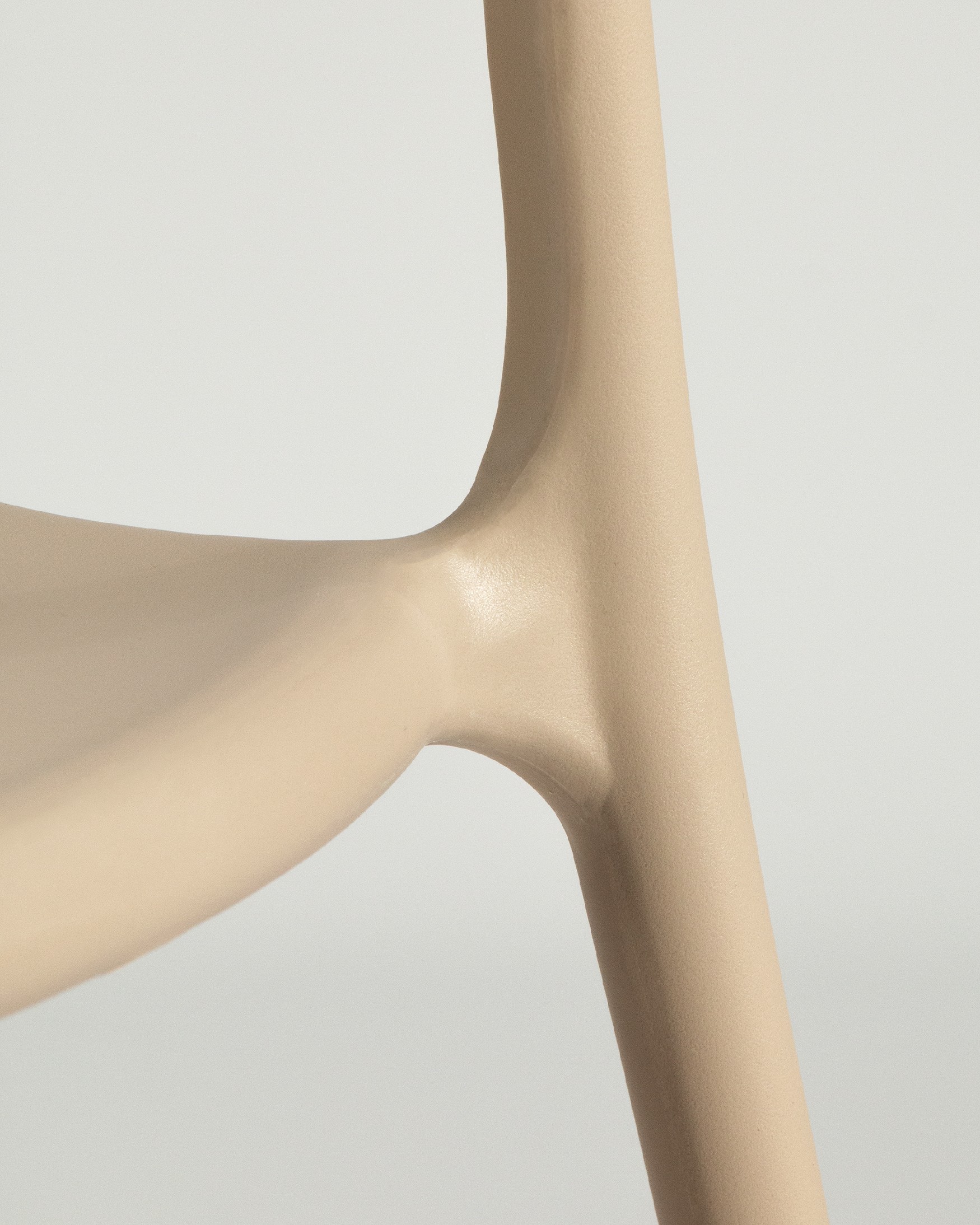 Chaise Pisa en polypropylène sable