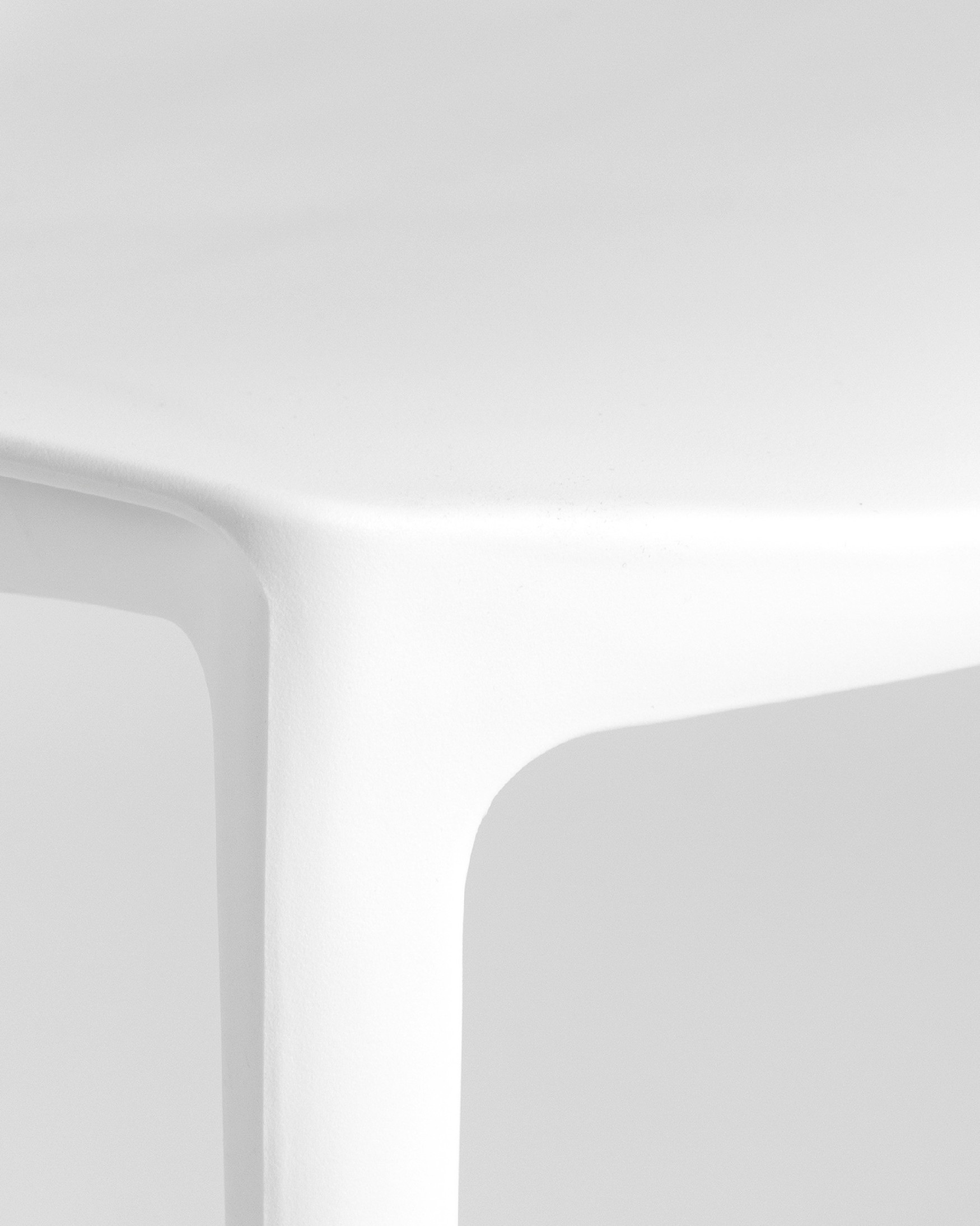 Chaise Praga en polypropylène blanc