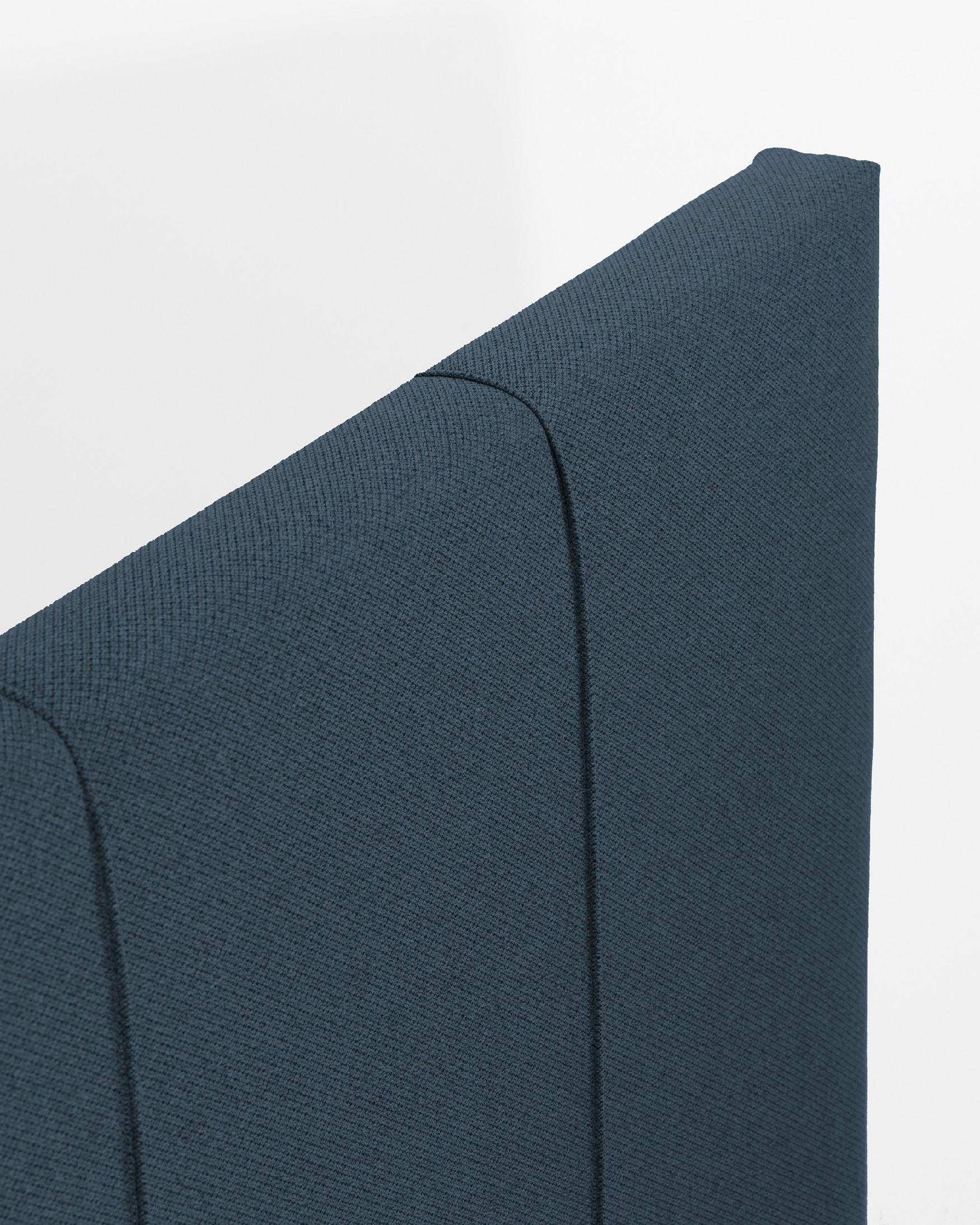 Headboard upholstered navy Ray 108 x 120 cm
